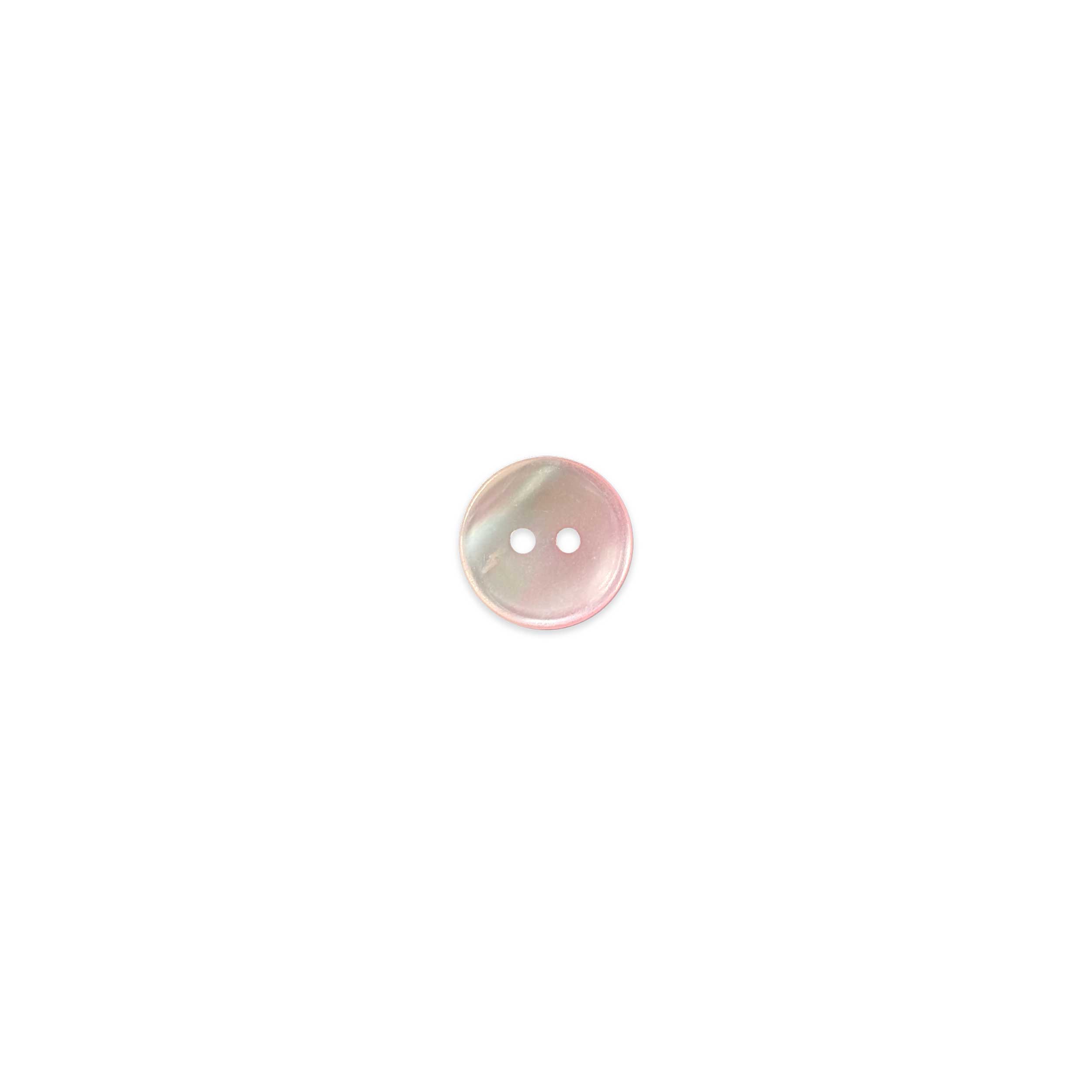 Mother-of-pearl button 2 holes Confetto Pink Lin 24 Image