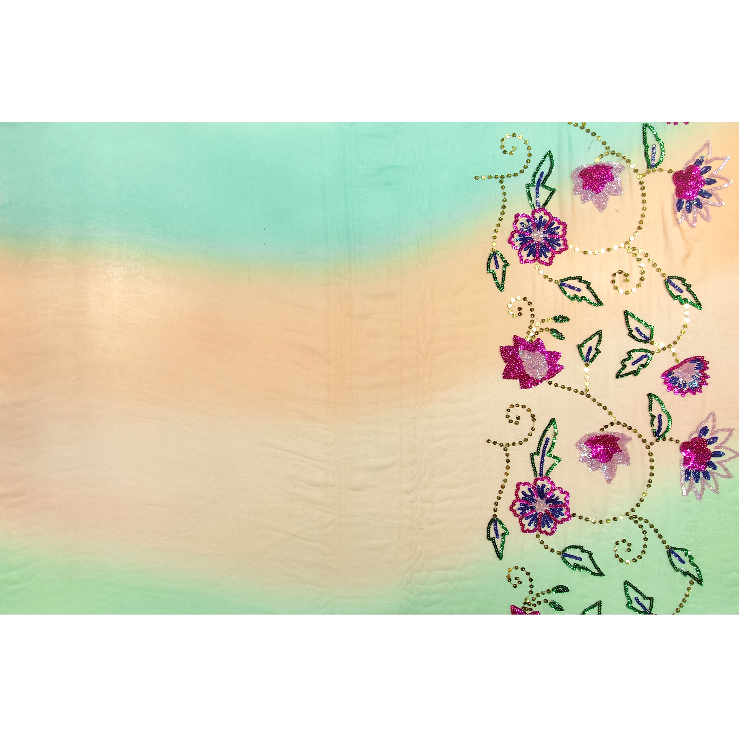 Georgette Pure Silk Embroidered Fashion