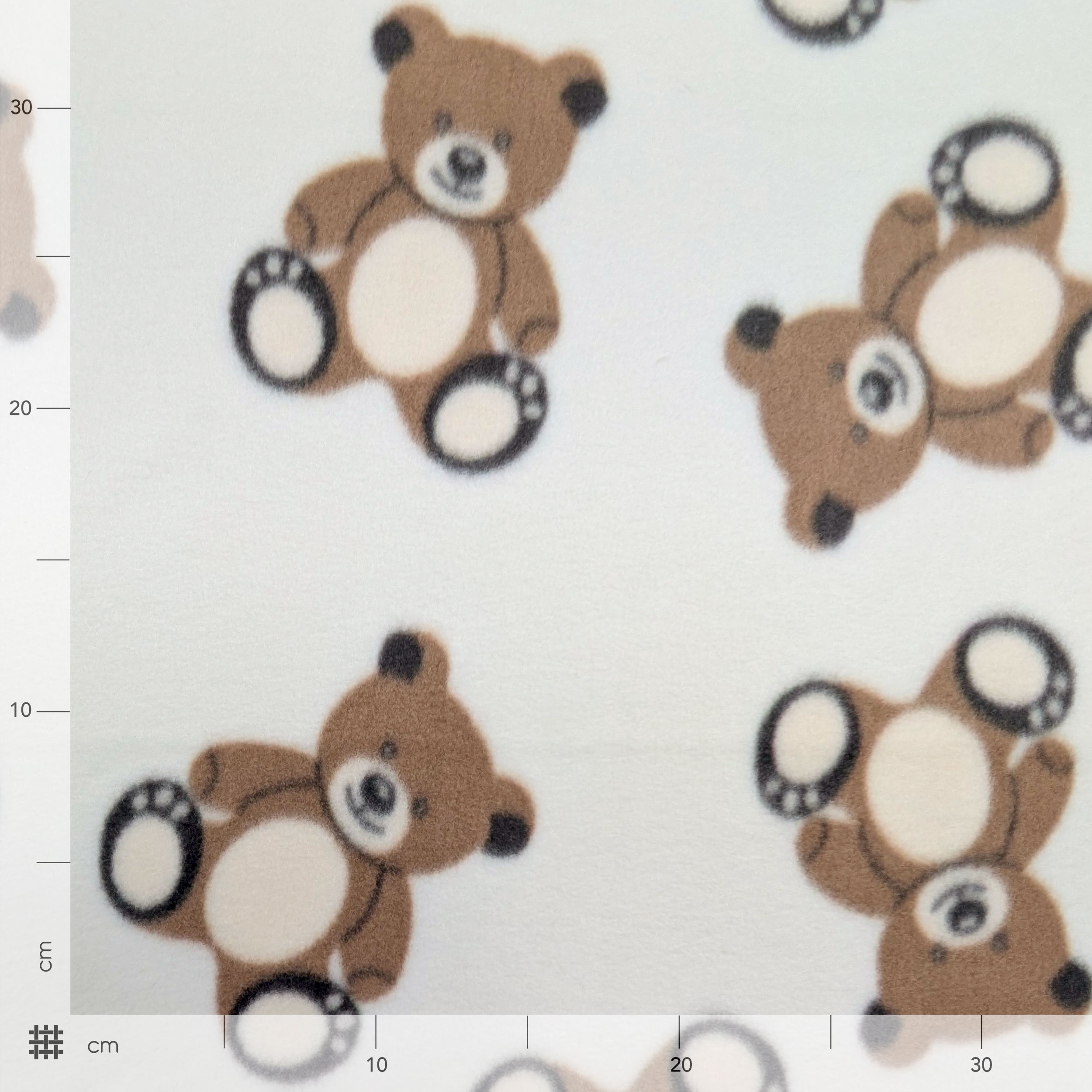 Fleece Bears White Background Image
