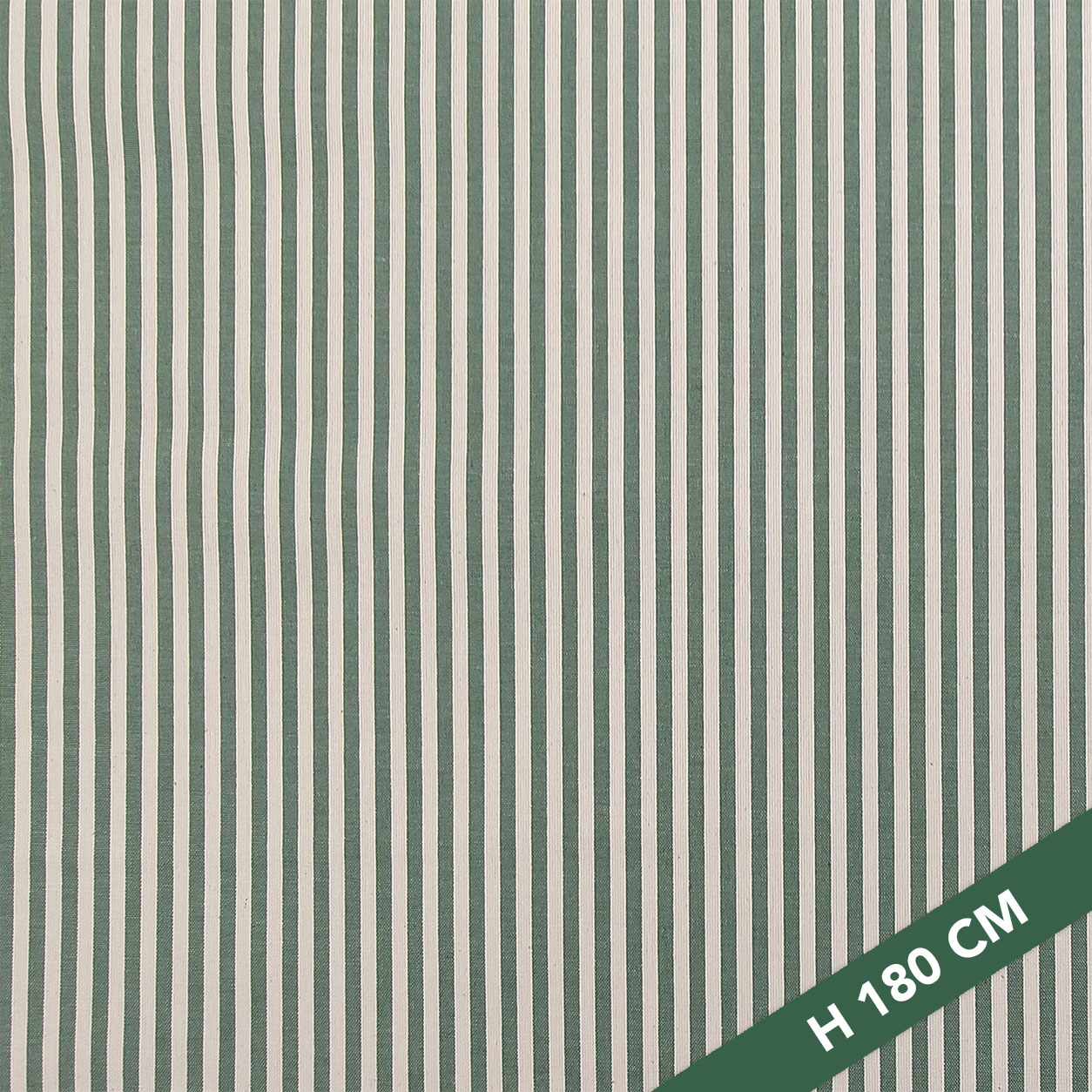 Pure Cotton Striped Tablecloth Fabric Image