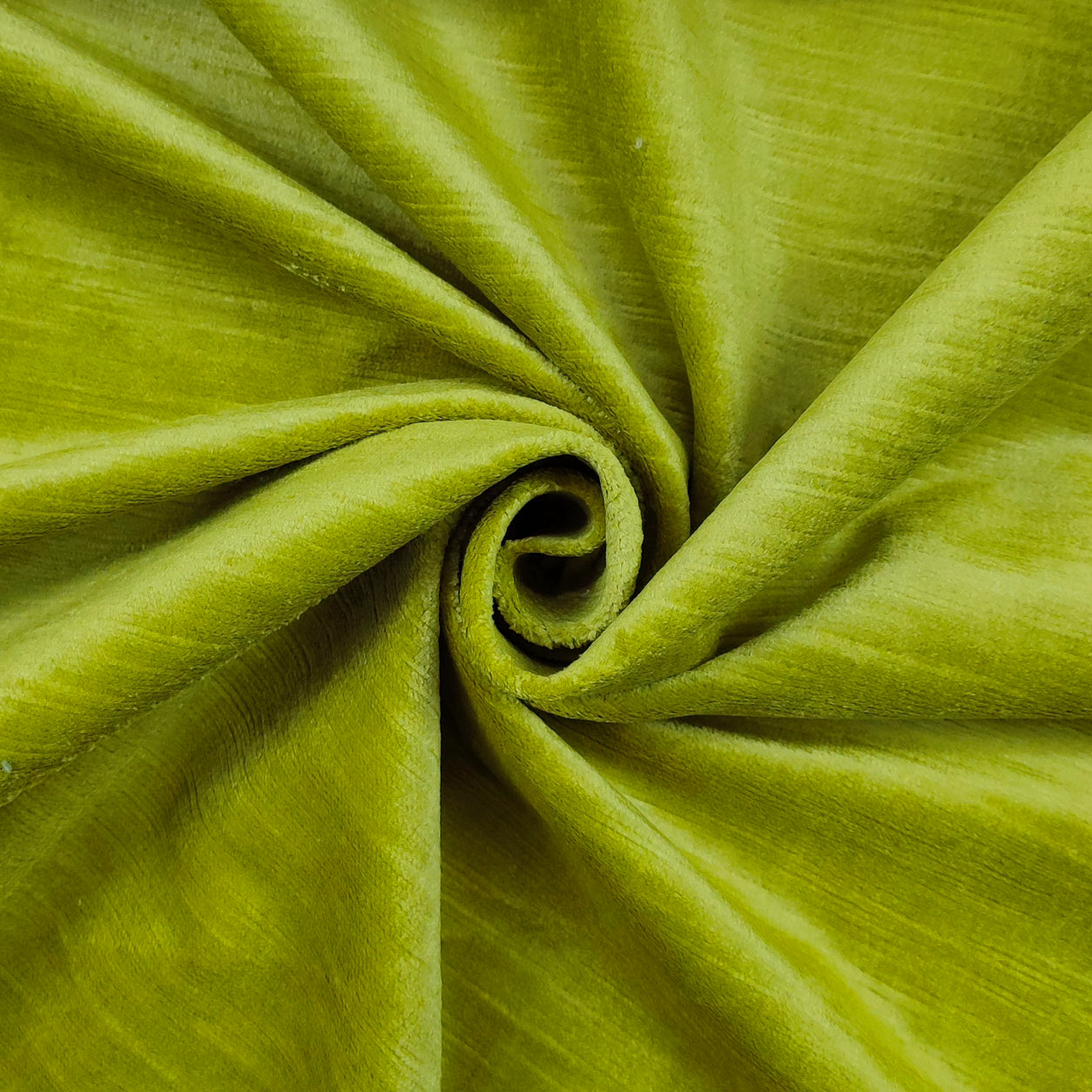 Tissu d'ameublement Lin naturel Vert acide