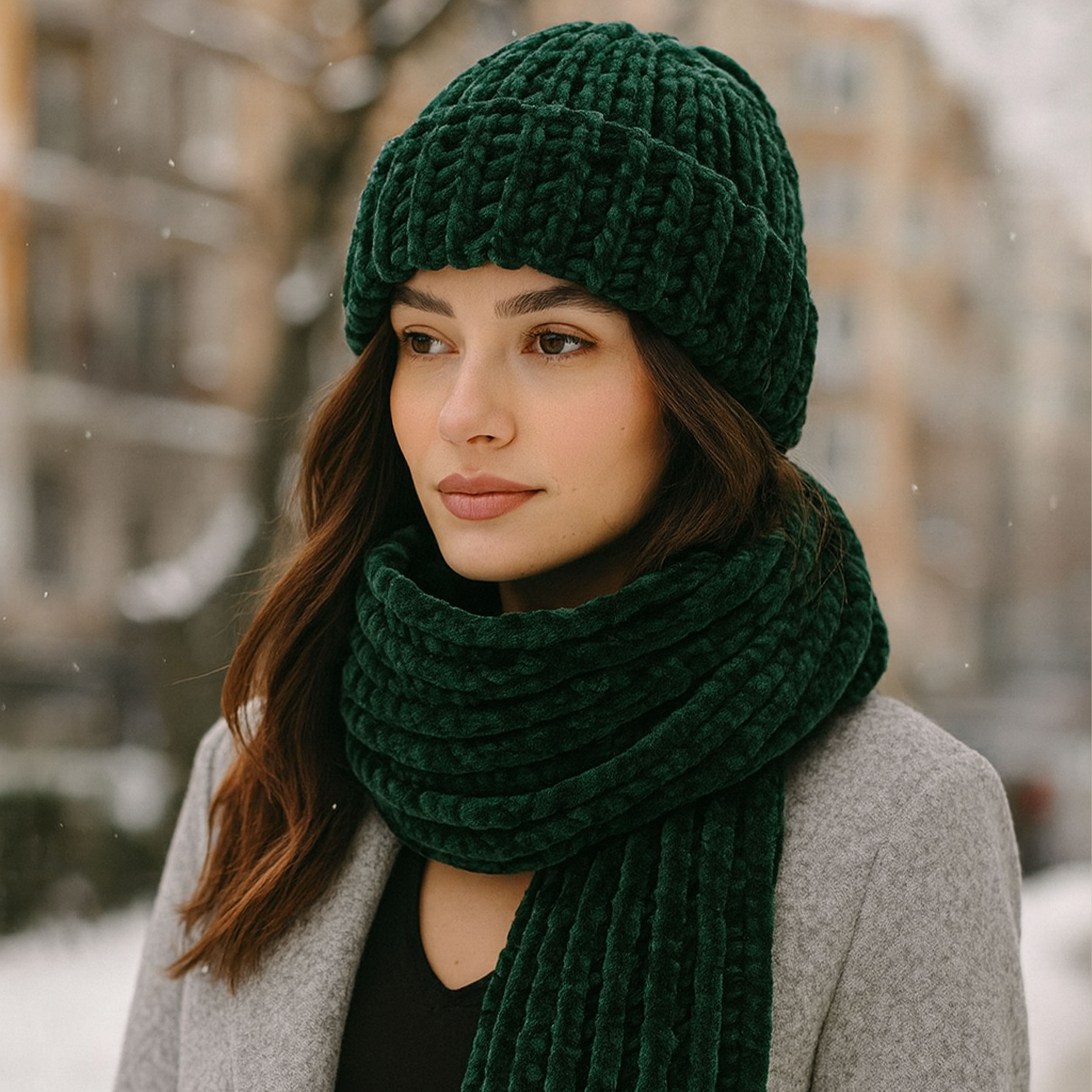 Plush Velvet Knitting Yarn Image