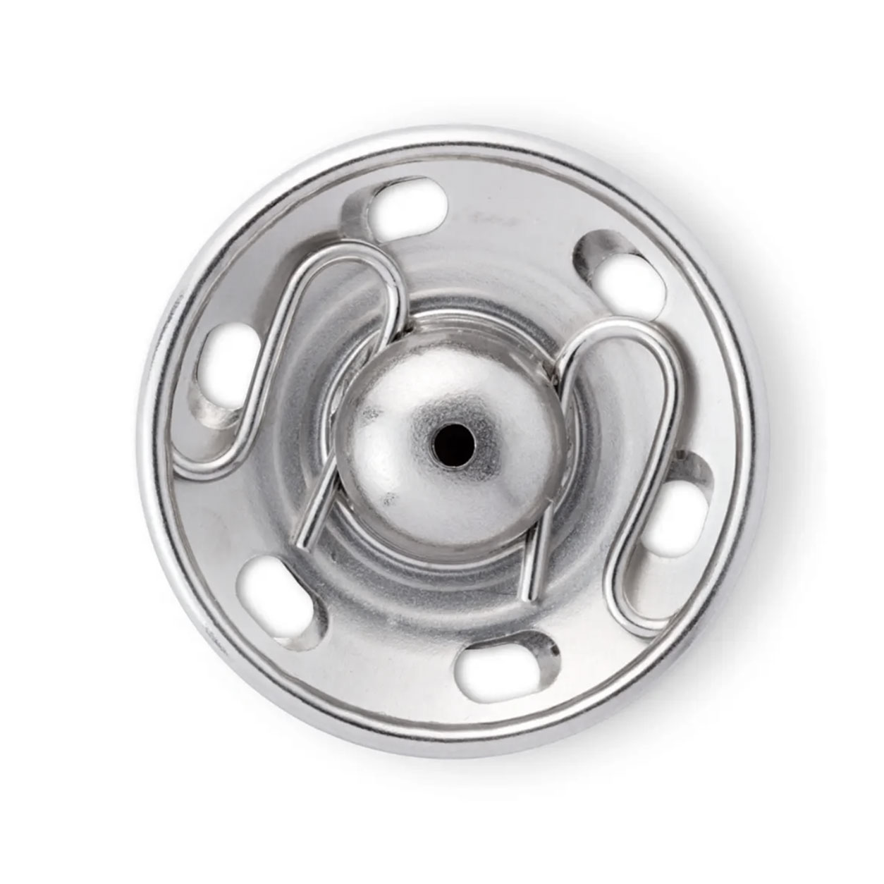 Boutons automatiques Prym 21 mm en argent