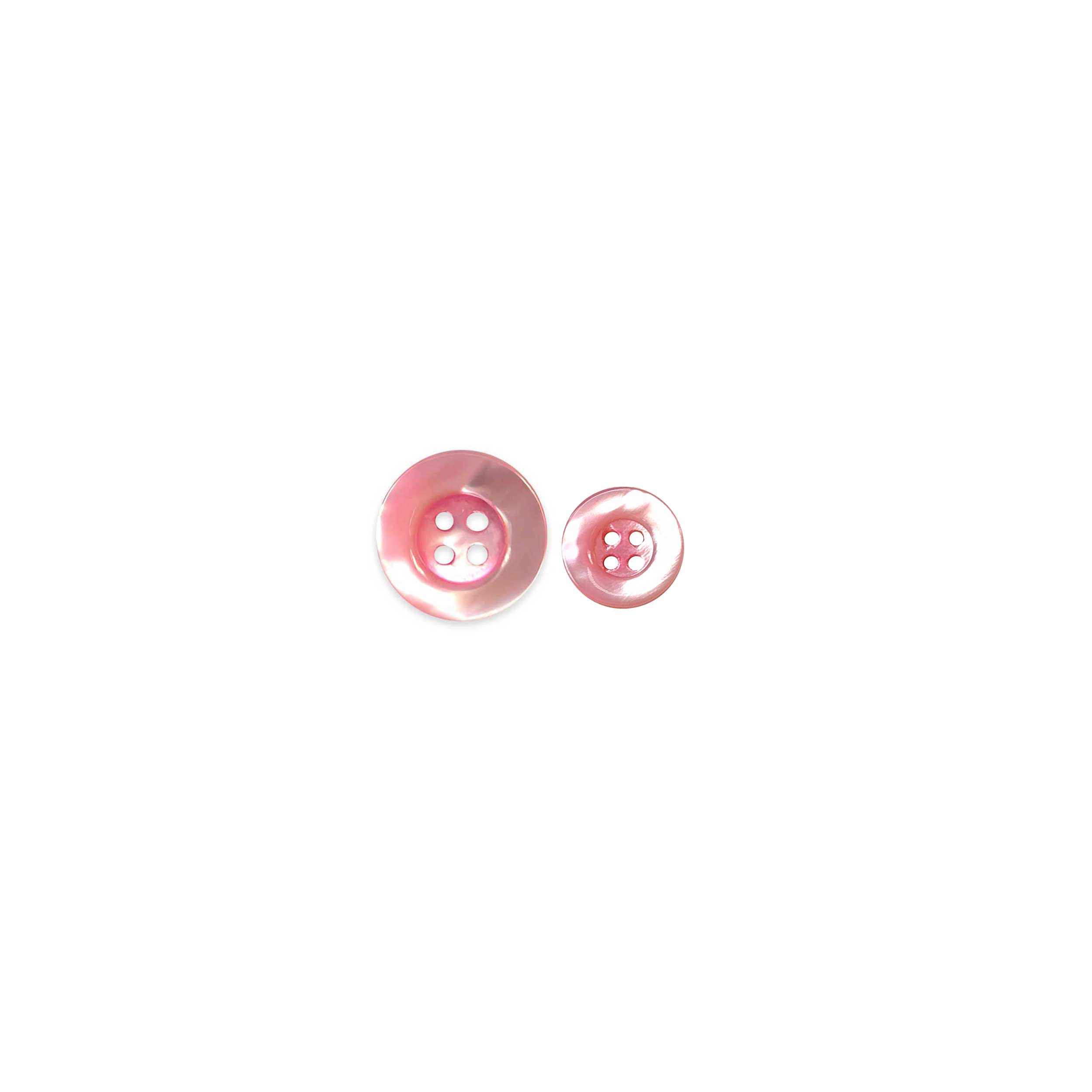 Mother-of-pearl button 4 holes Pink Image
