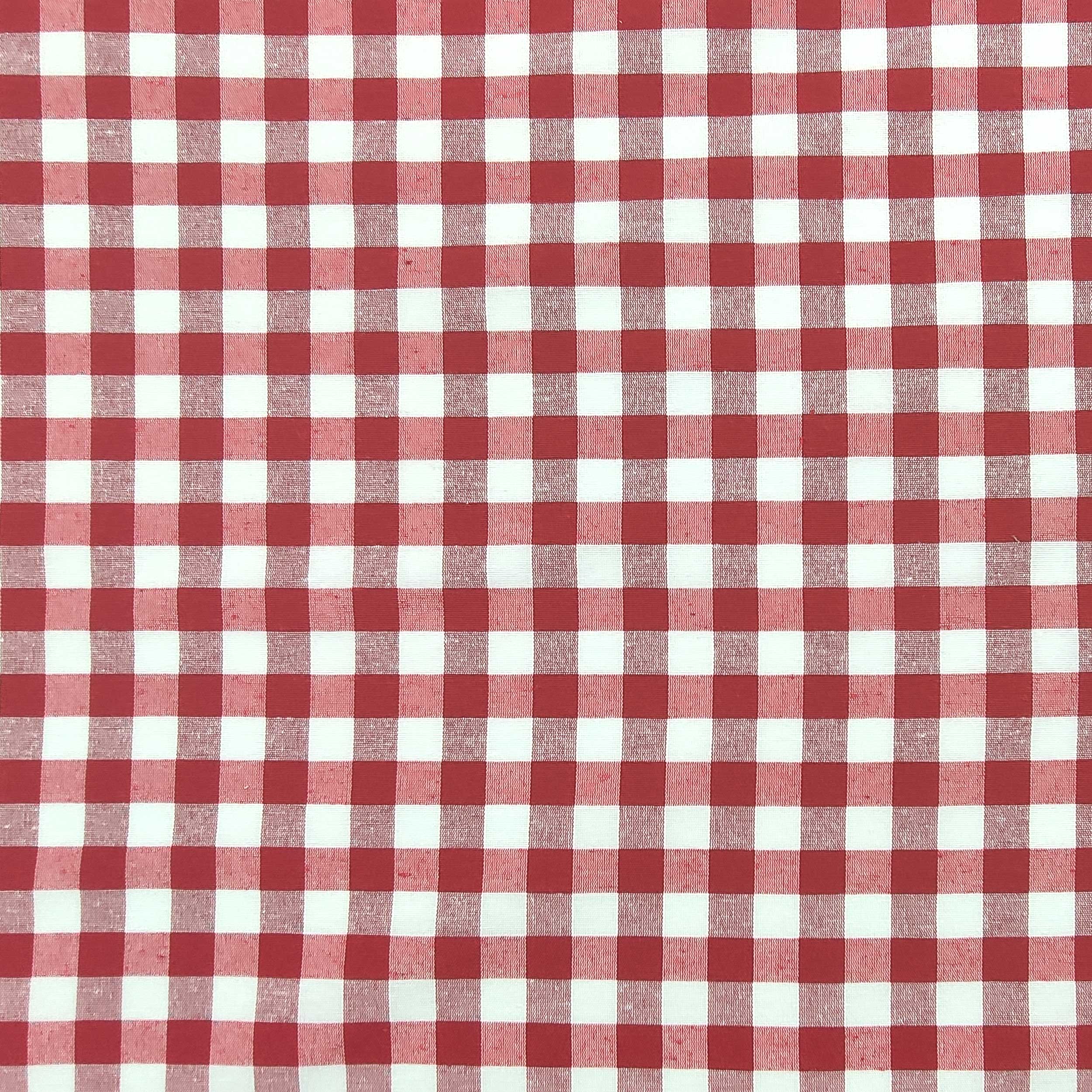 Yarn Dyed Tablecloth Fabric with Check Pattern Image