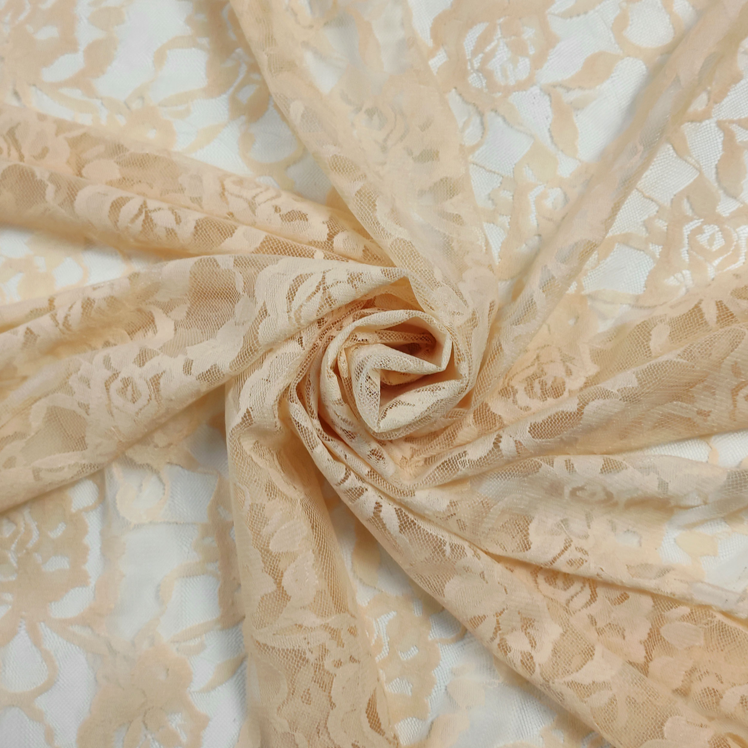 Elastic Lace with Roses Image