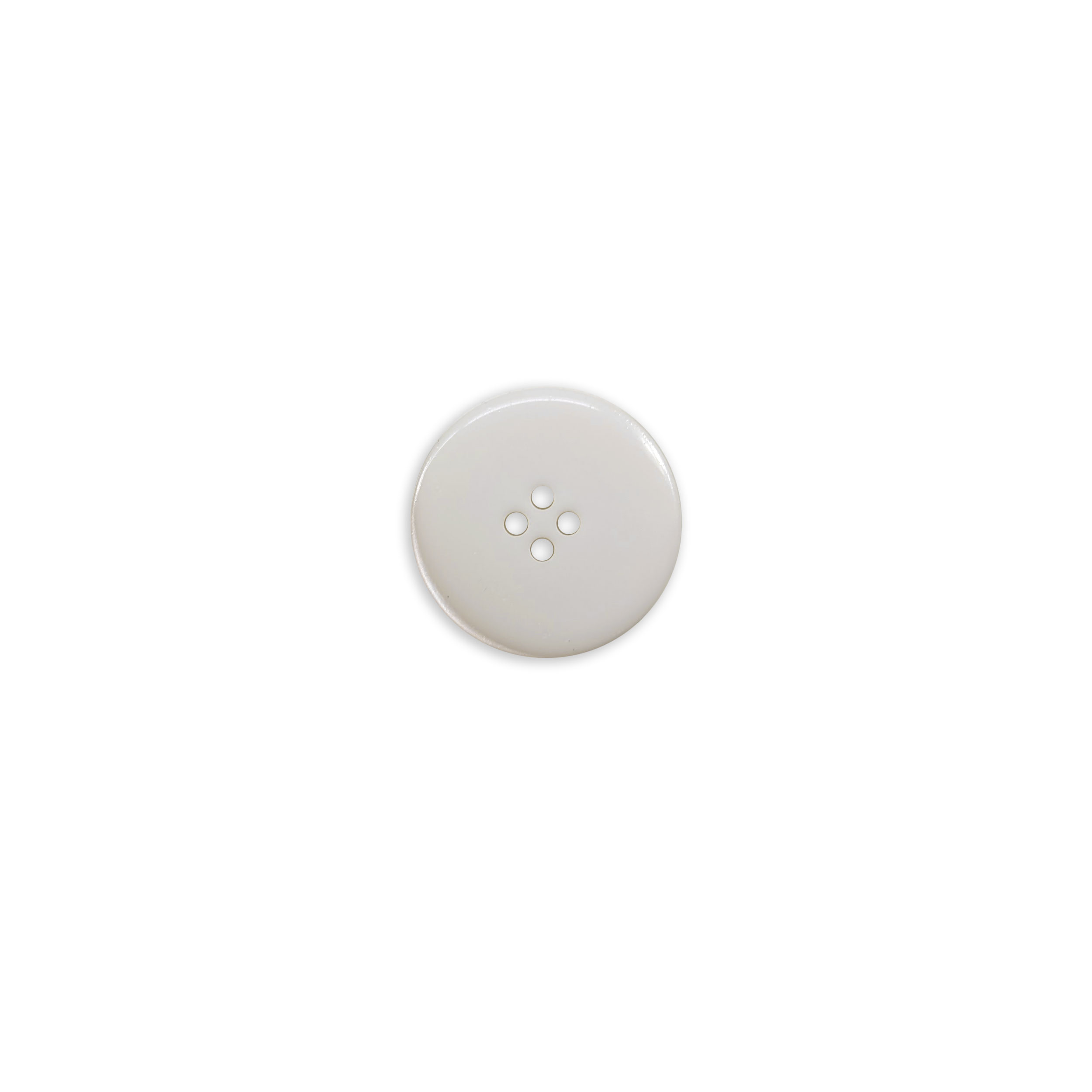 Polished Finish Button Cream 4 Holes Image