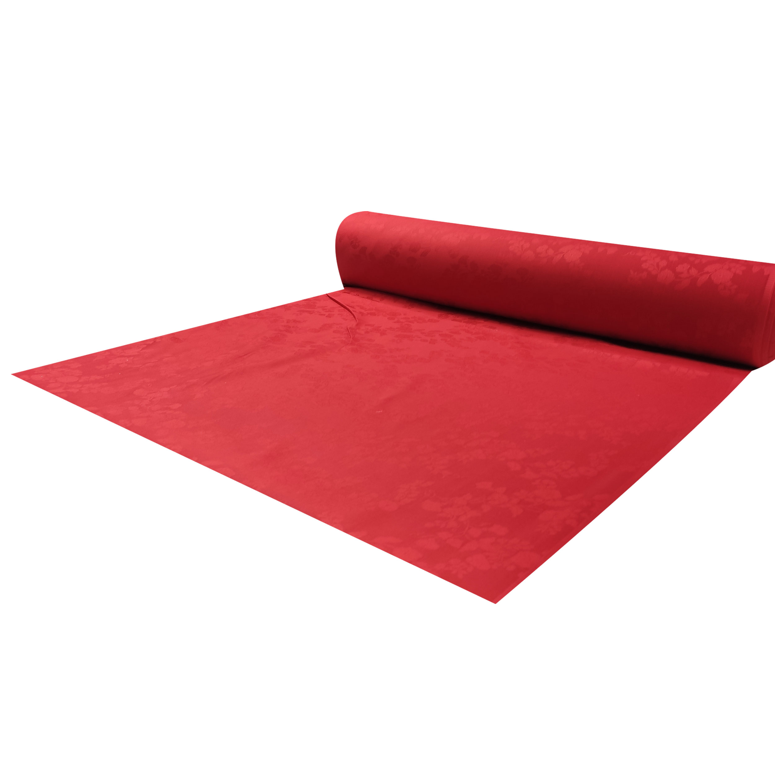 Tissu coton rouge Flanders