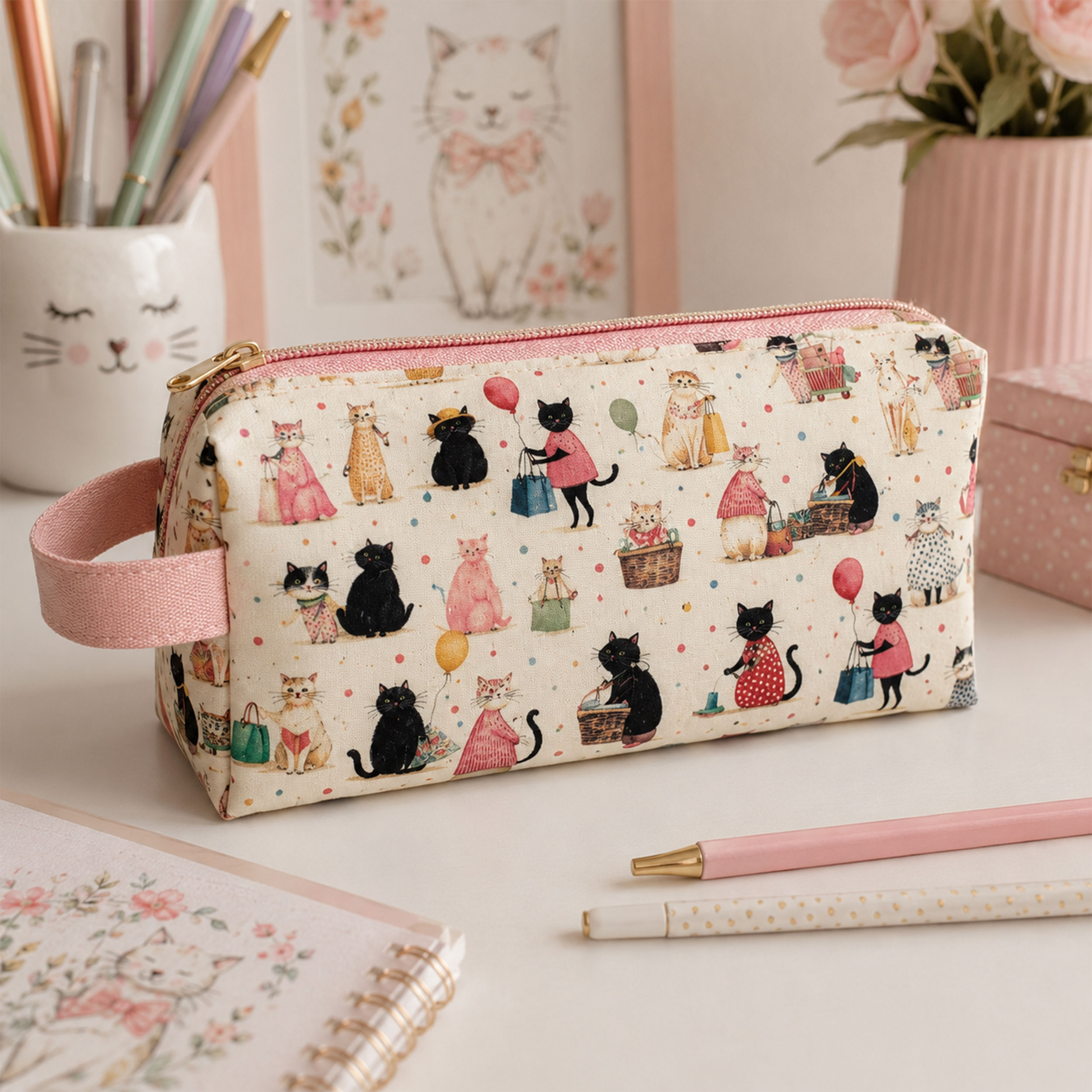 Poplin Cotton Kitten Fashion Image