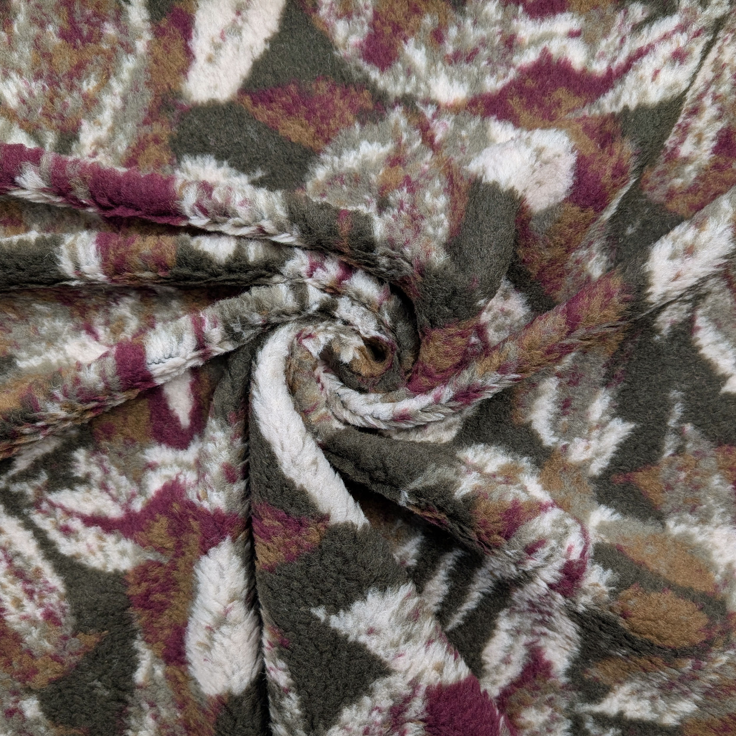 Flower Fantasy Teddy Coat Image