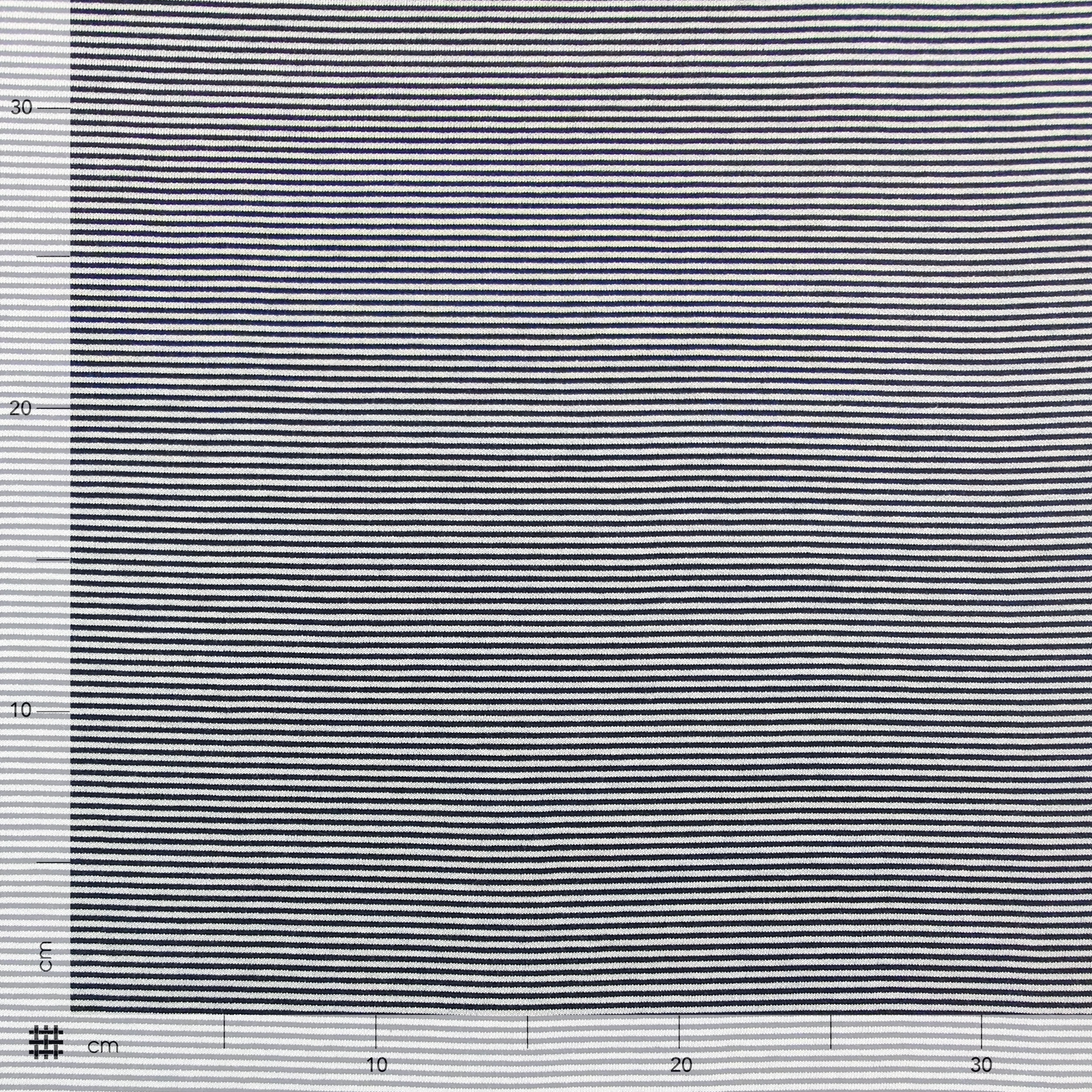Milano Stitch Dünne Streifen Blau