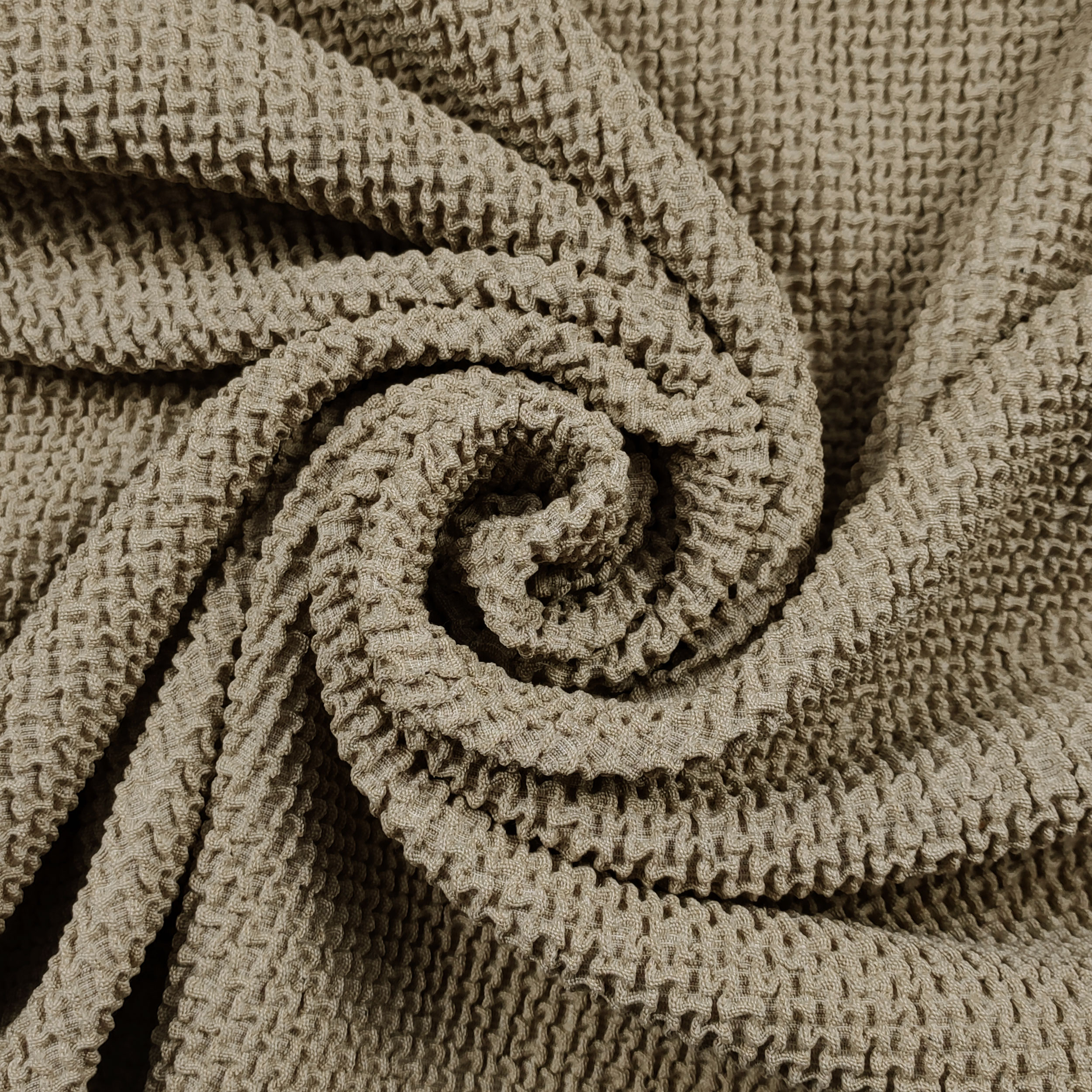 Tissu de housse bi-élastique gaufré régulier Image
