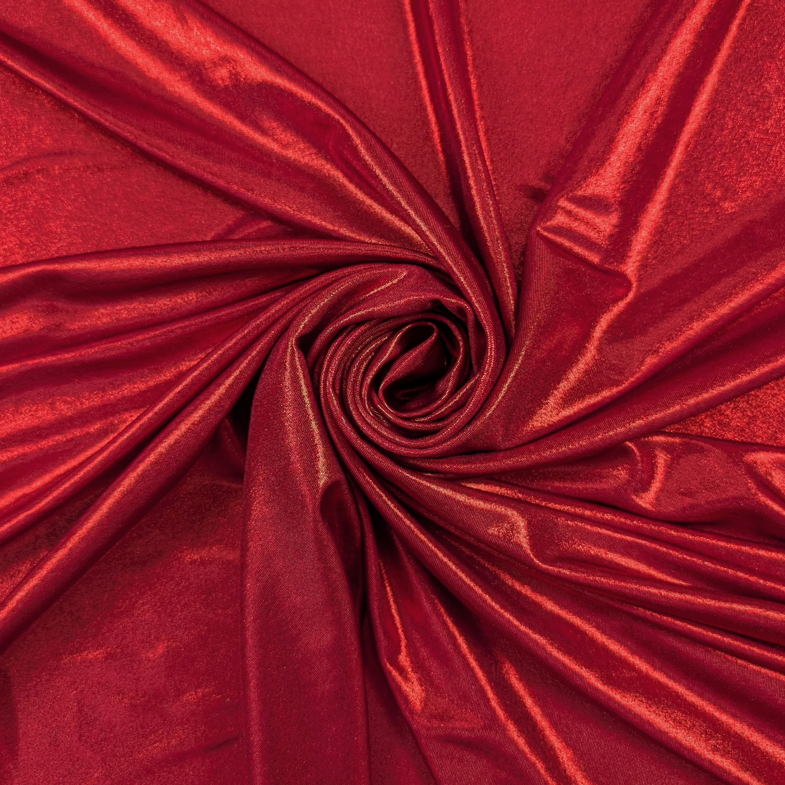 Red Metallic Jersey Image