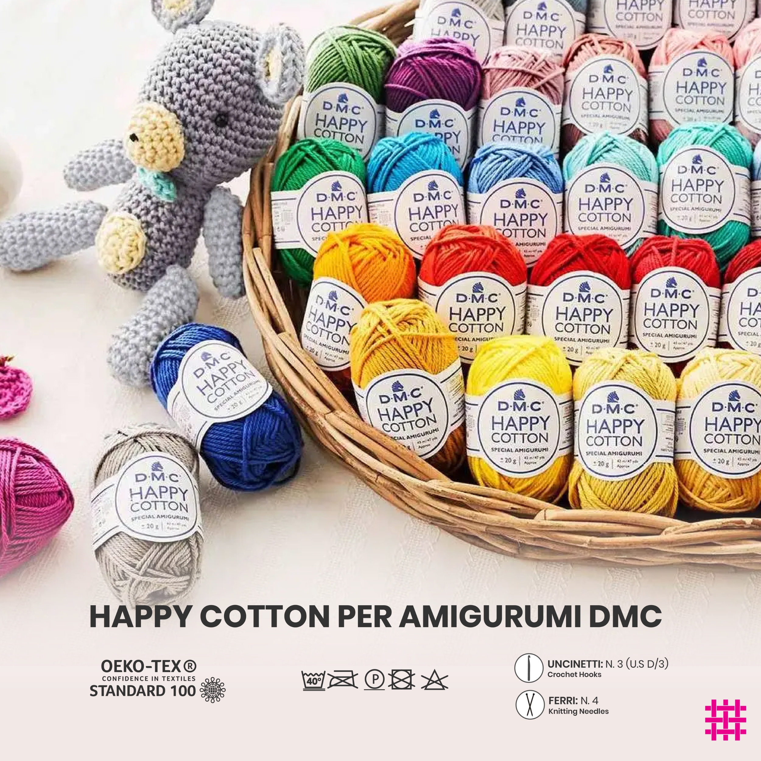 Happy Cotton DMC Pour Amigurumi