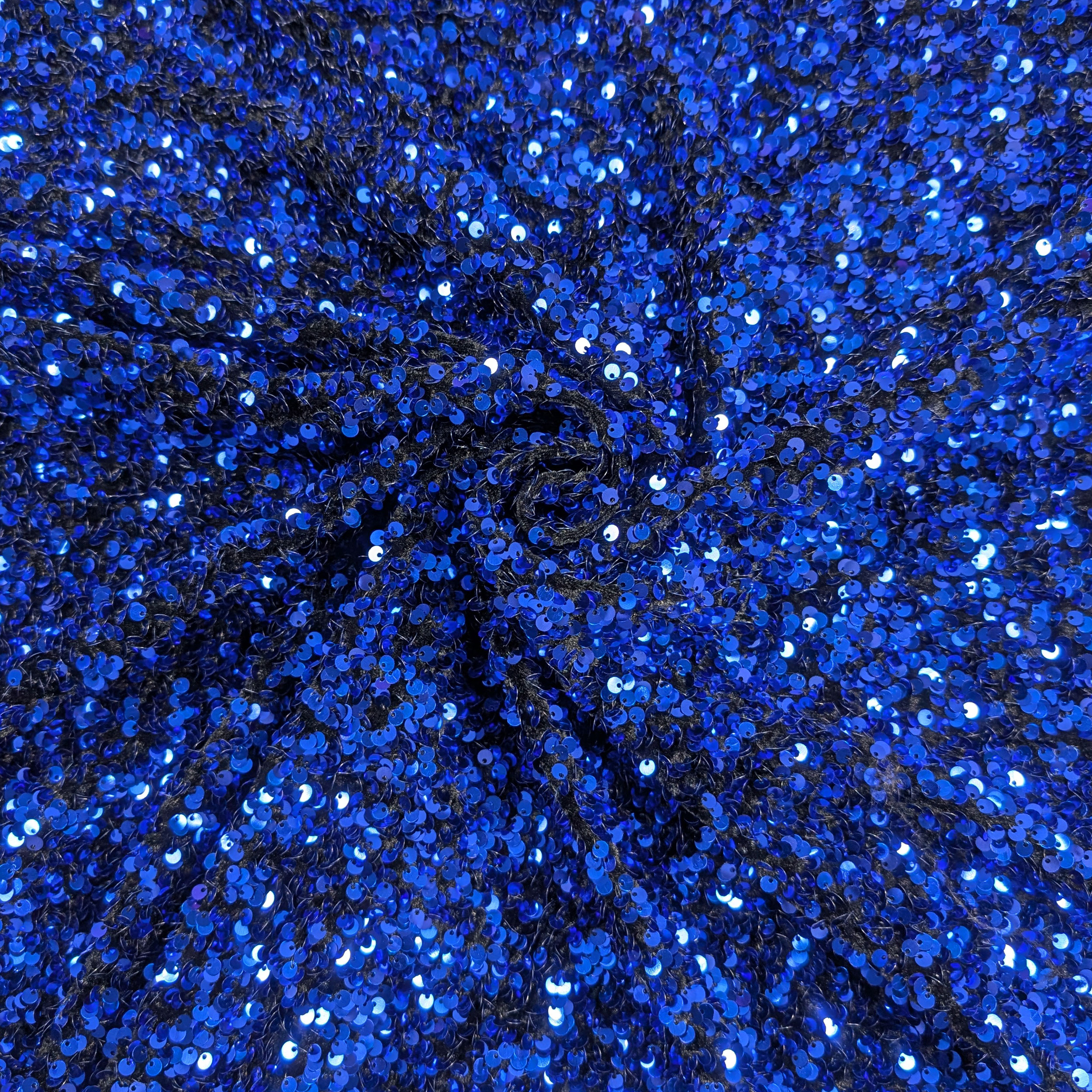 Dressmaking Sequins on Velvet Image