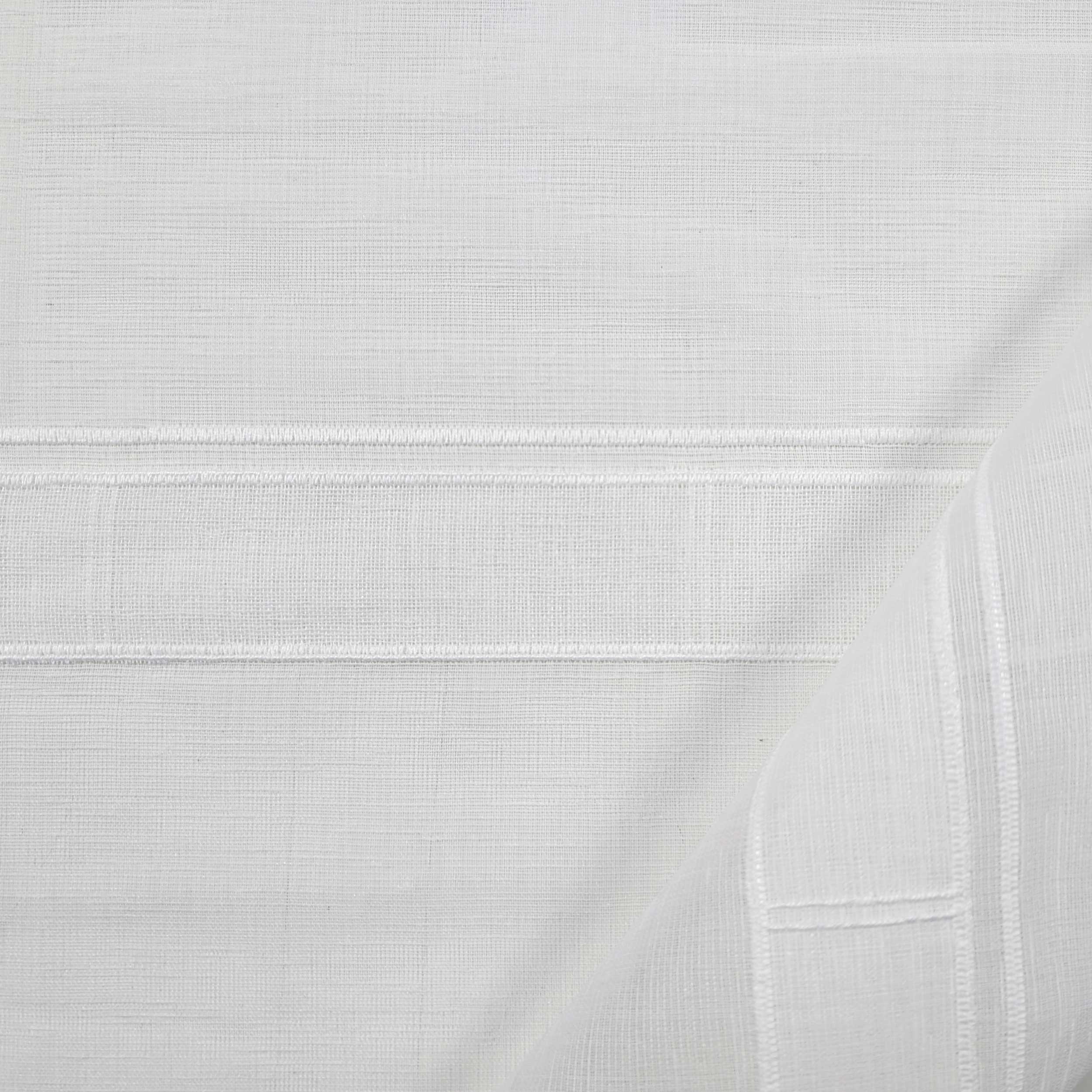 Modular Curtain Fabric White Natural Image