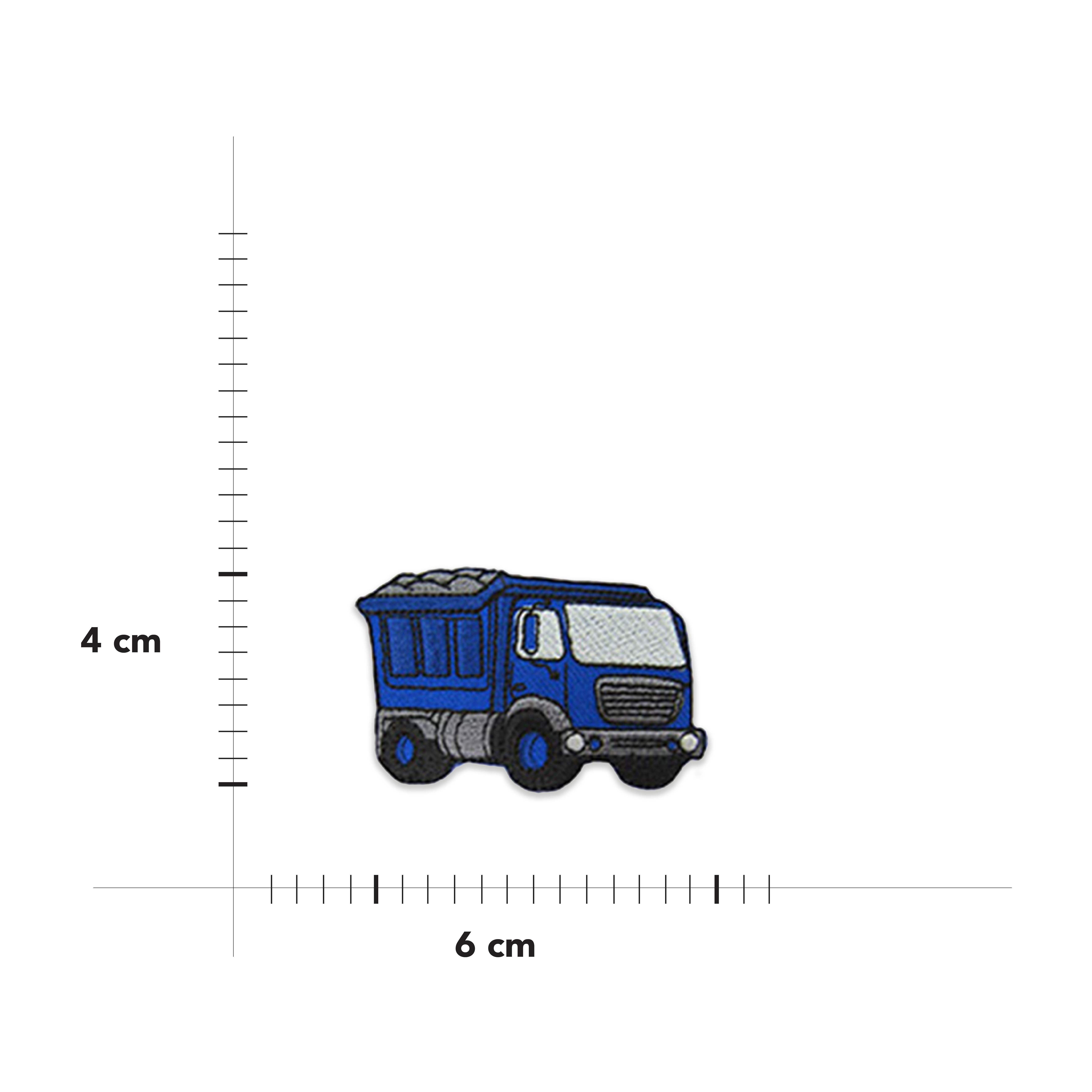 Thermo Adhesive Blue Truck Application Image