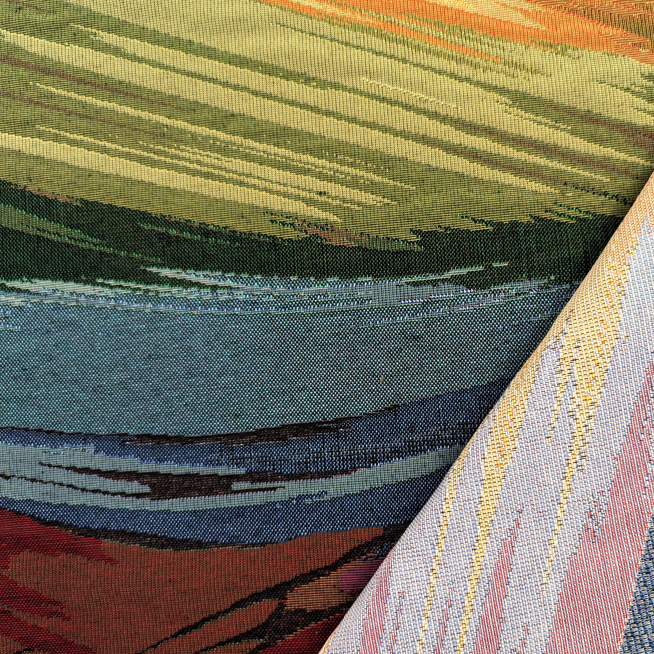 Tissu Gobelin à motifs Artistic Brushstrokes (coups de pinceau artistiques) Image