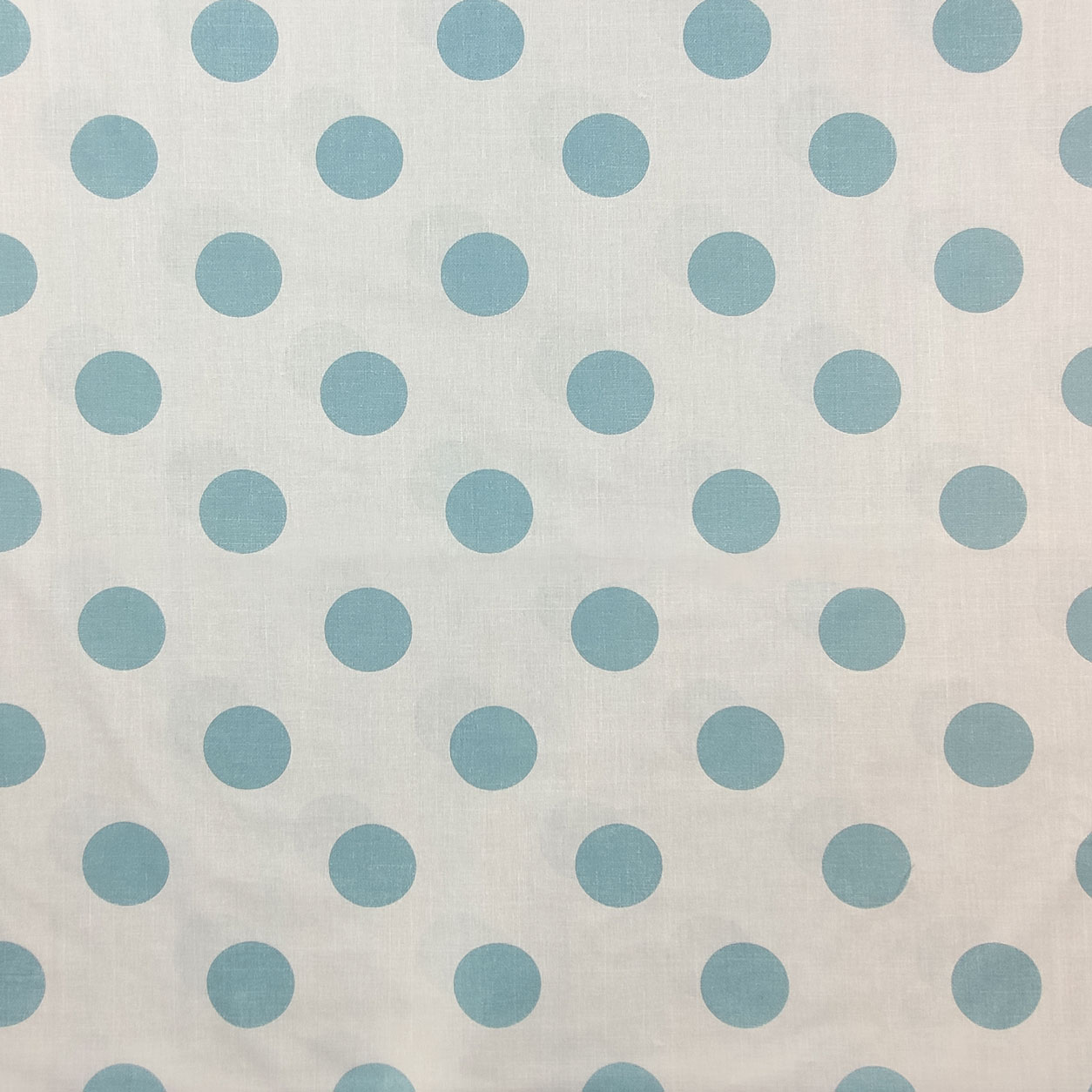 Tissu de coton bleu bulles Image