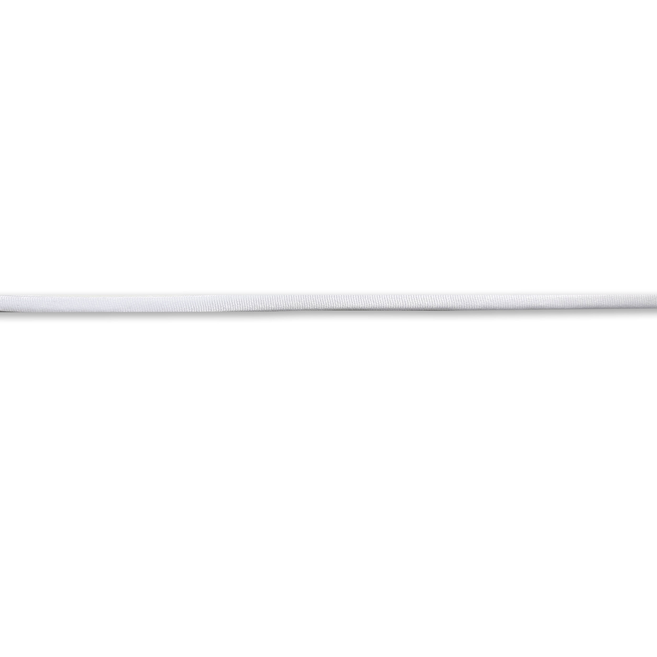 Satin Satin Tubular Trimmings White Image