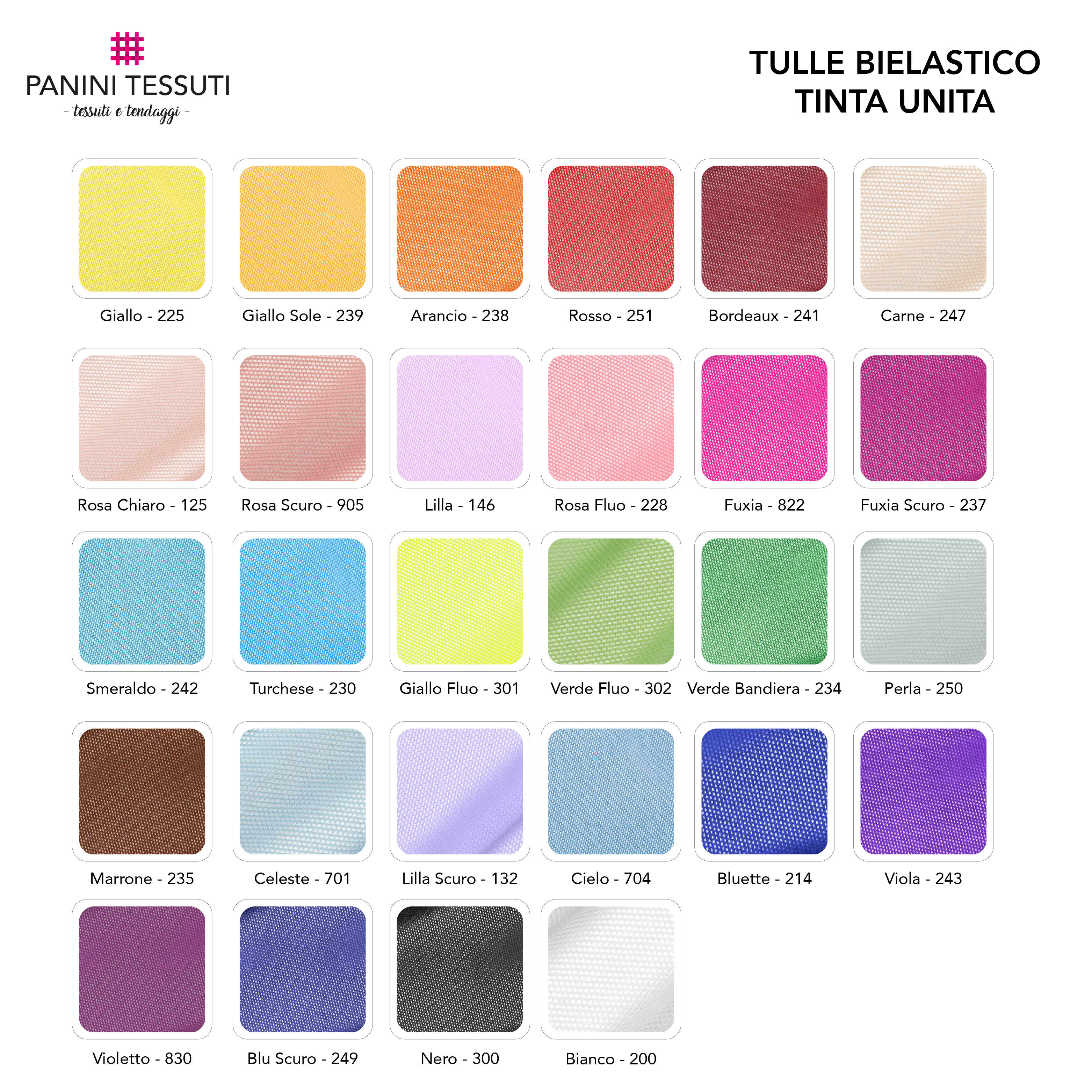 Bi-elastic plain tulle Image