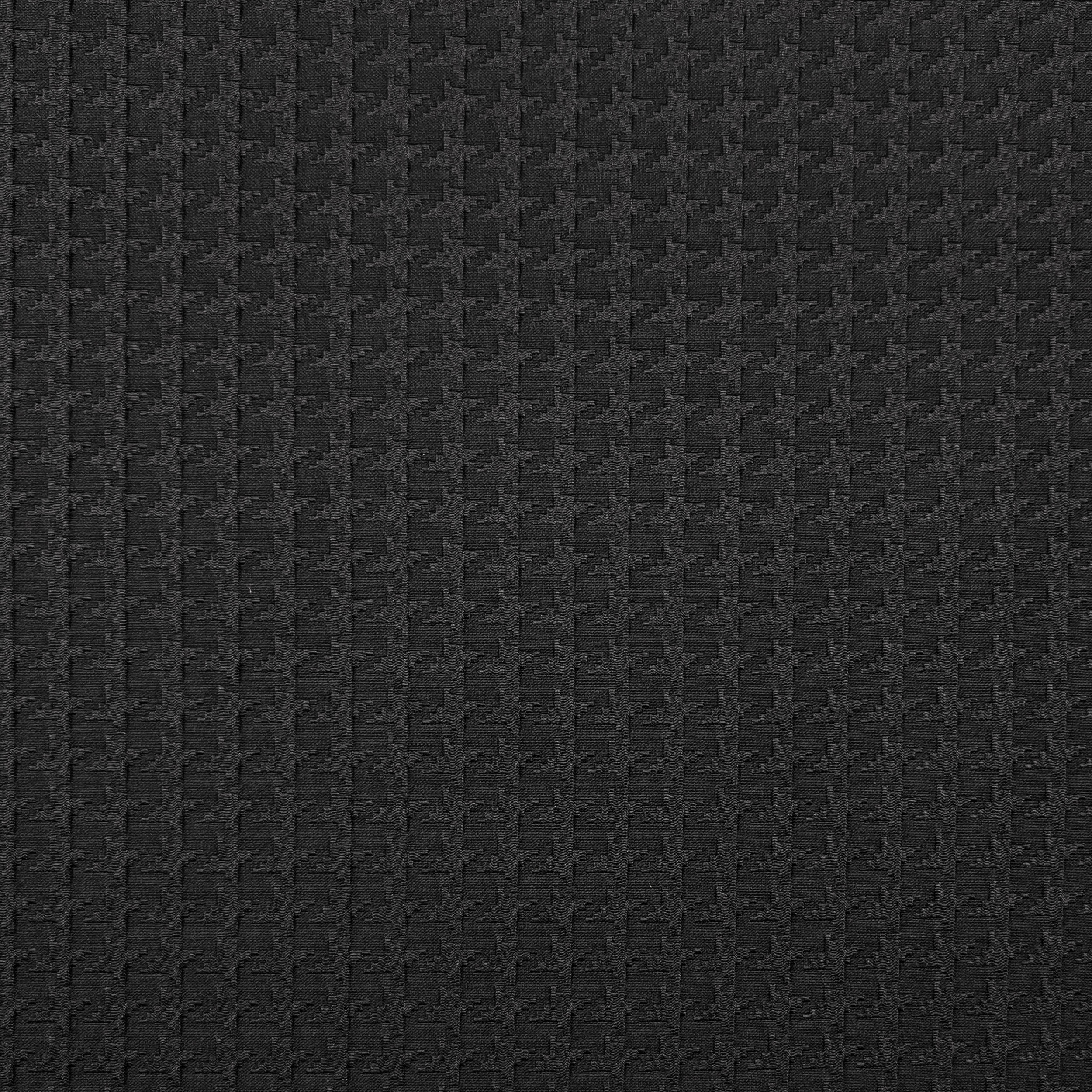 Houndstooth Jacquard Black Image