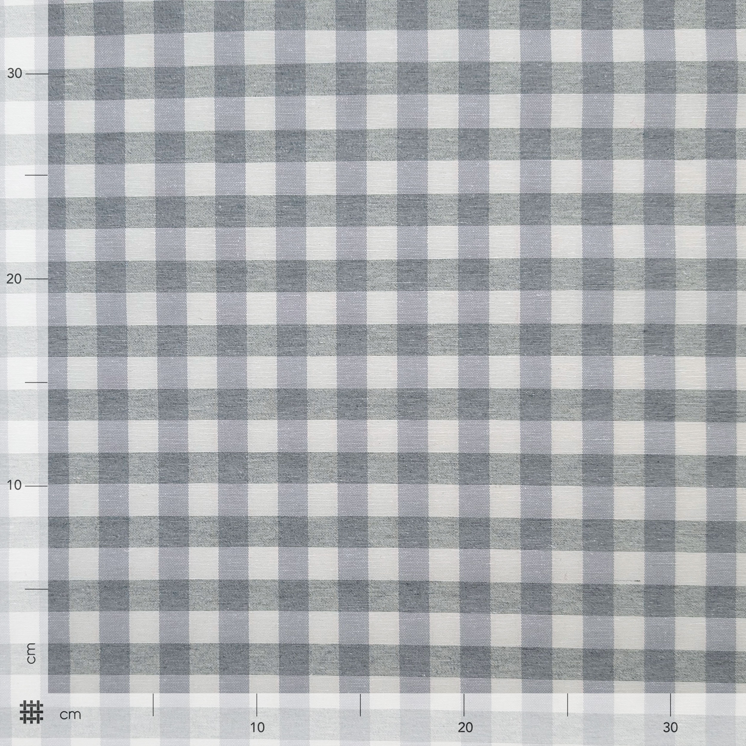 Fabric for Grey Check Resin Tablecloth Image