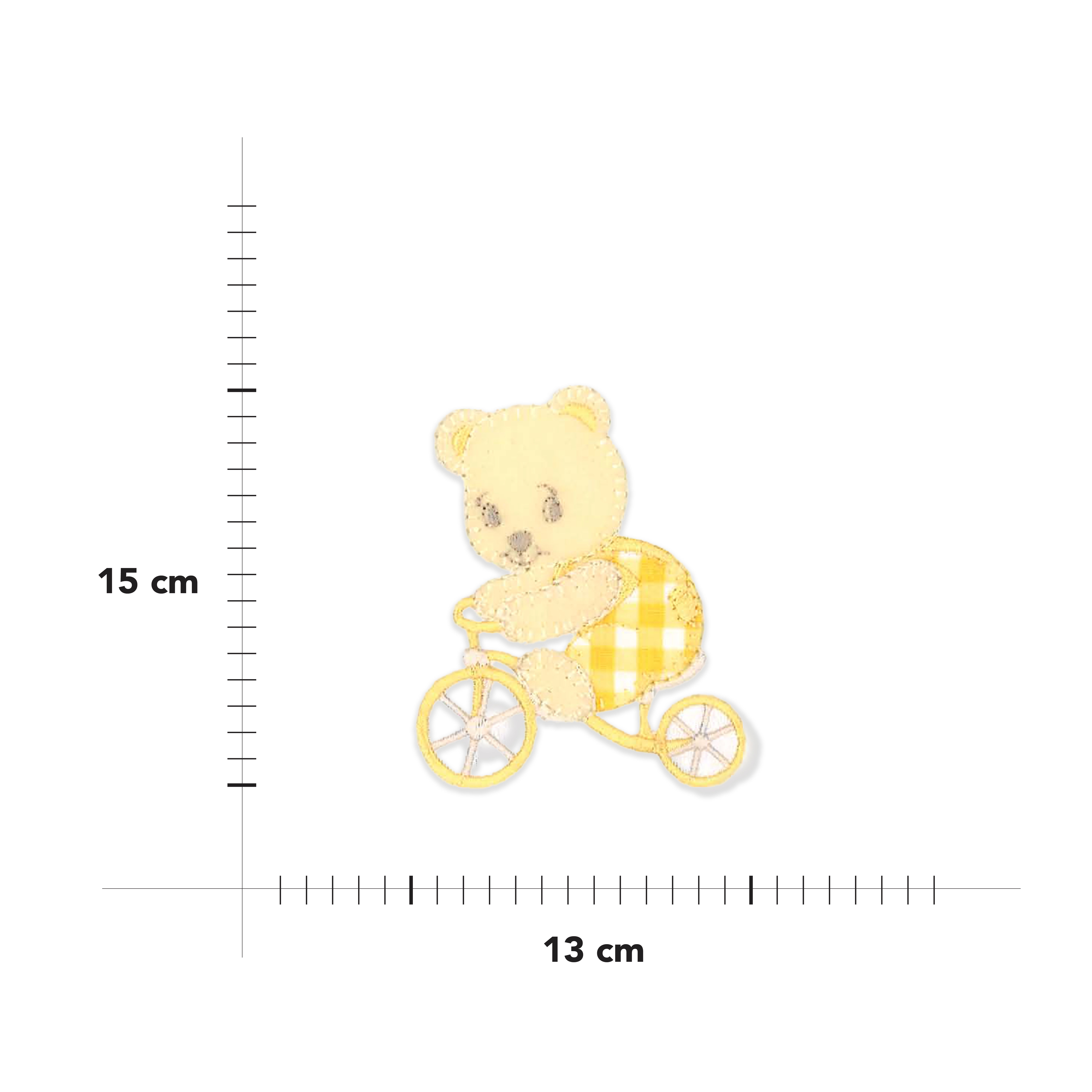 Thermoadhesive application Bicycle Bear Image