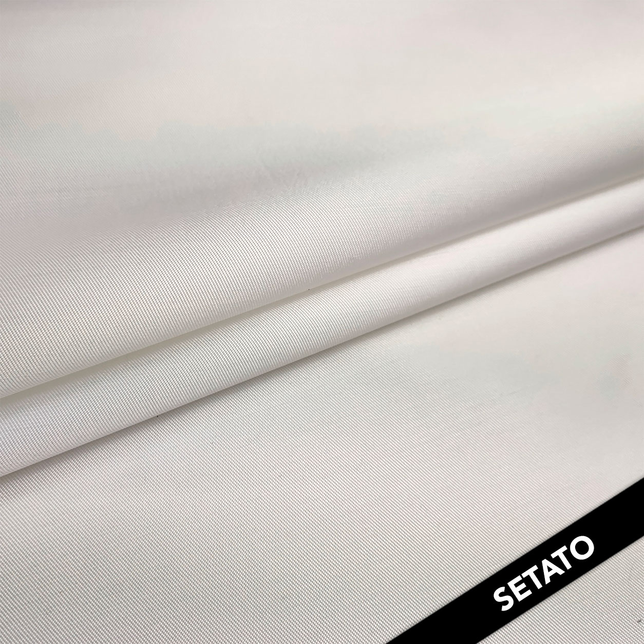 Silk Blend White Mikado Image