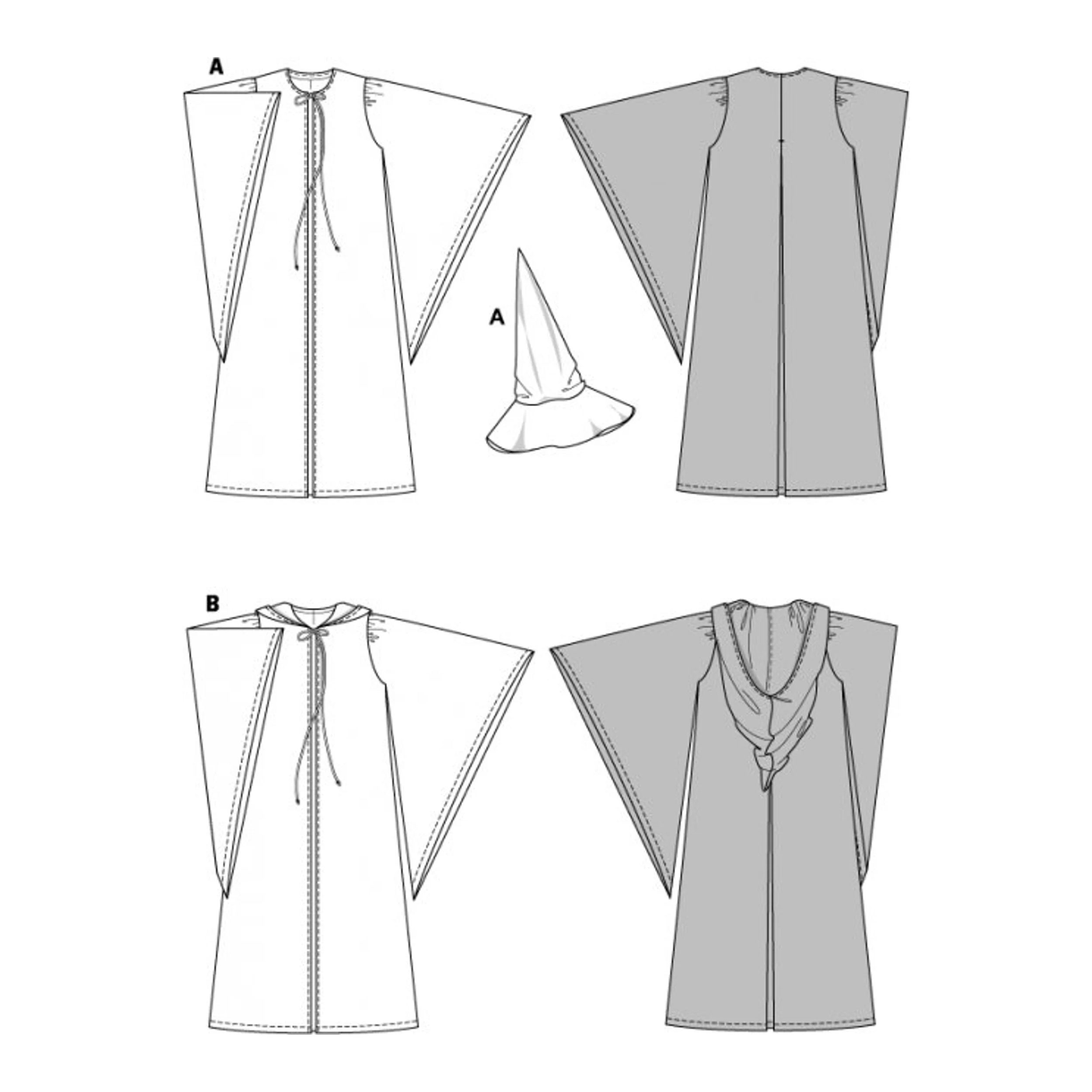 Burda Pattern Style Easy Carnival Sorcerer and Magician Image