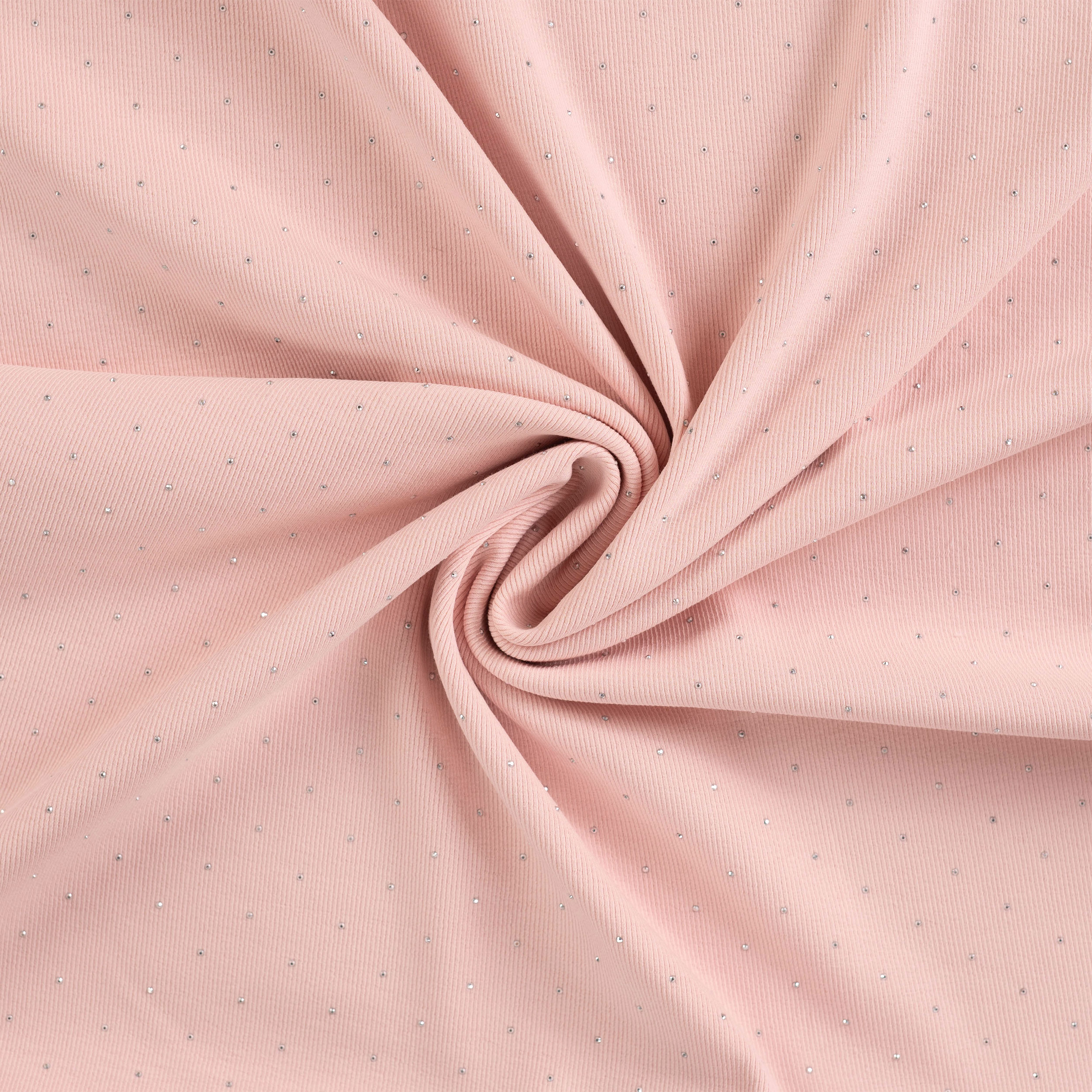 Jersey Cotton Ribbed Jersey Pink Image