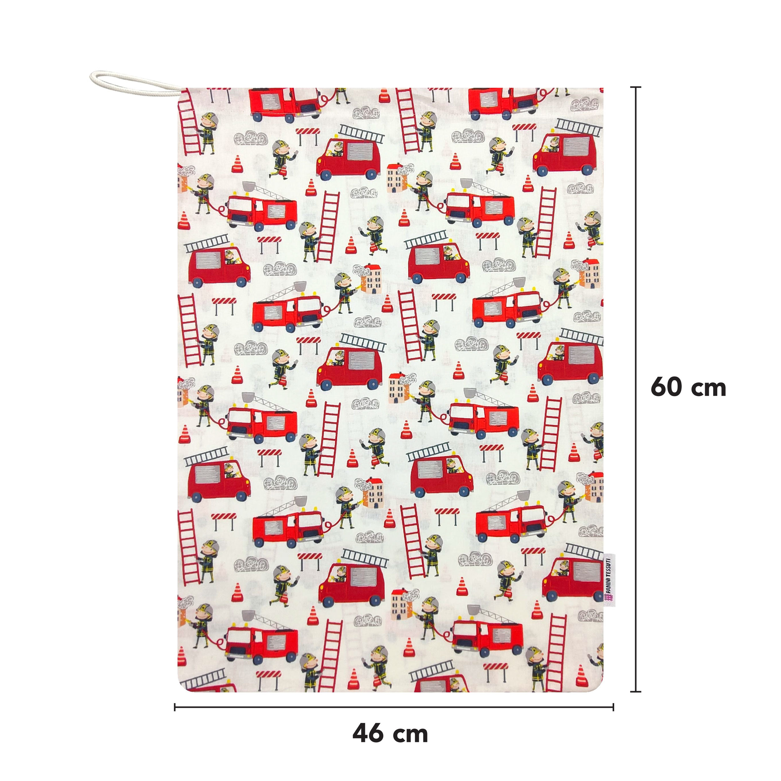 Sac de jardin d'enfants pour pompiers