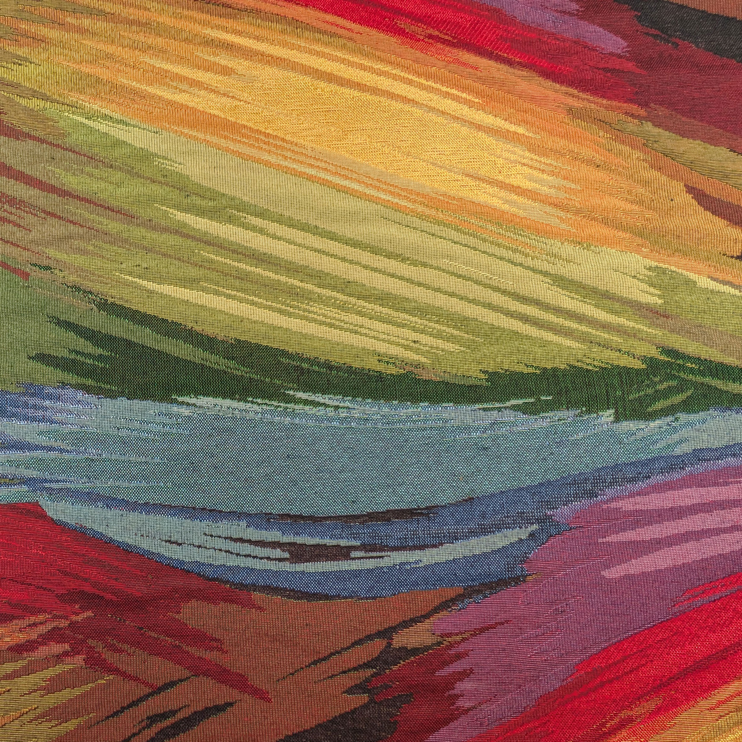 Tissu Gobelin à motifs Artistic Brushstrokes (coups de pinceau artistiques) Image