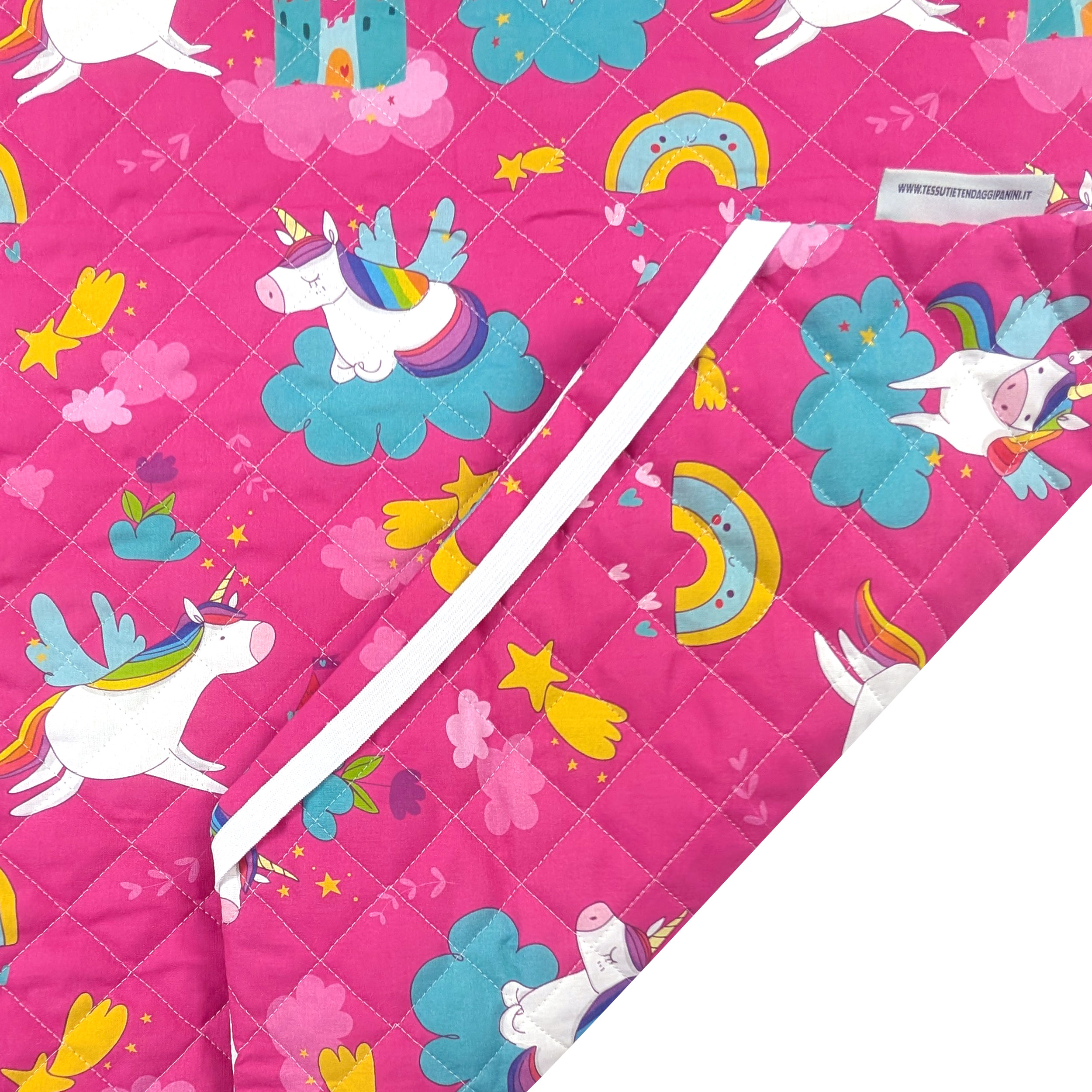 Shaped Sleeping Bag for Brandy Unicorns and Castles Image
