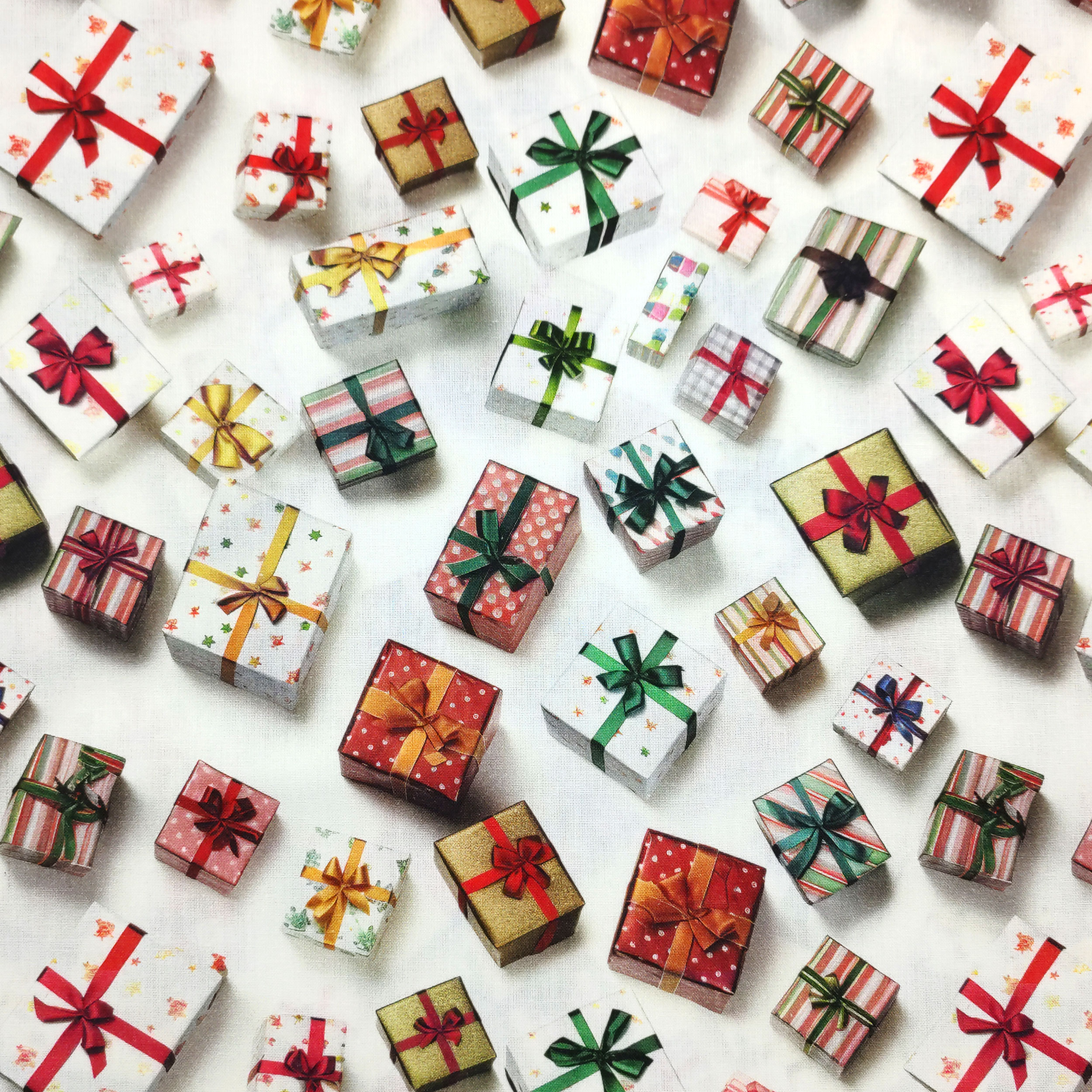 Cadeaux de Noël en tissu de coton