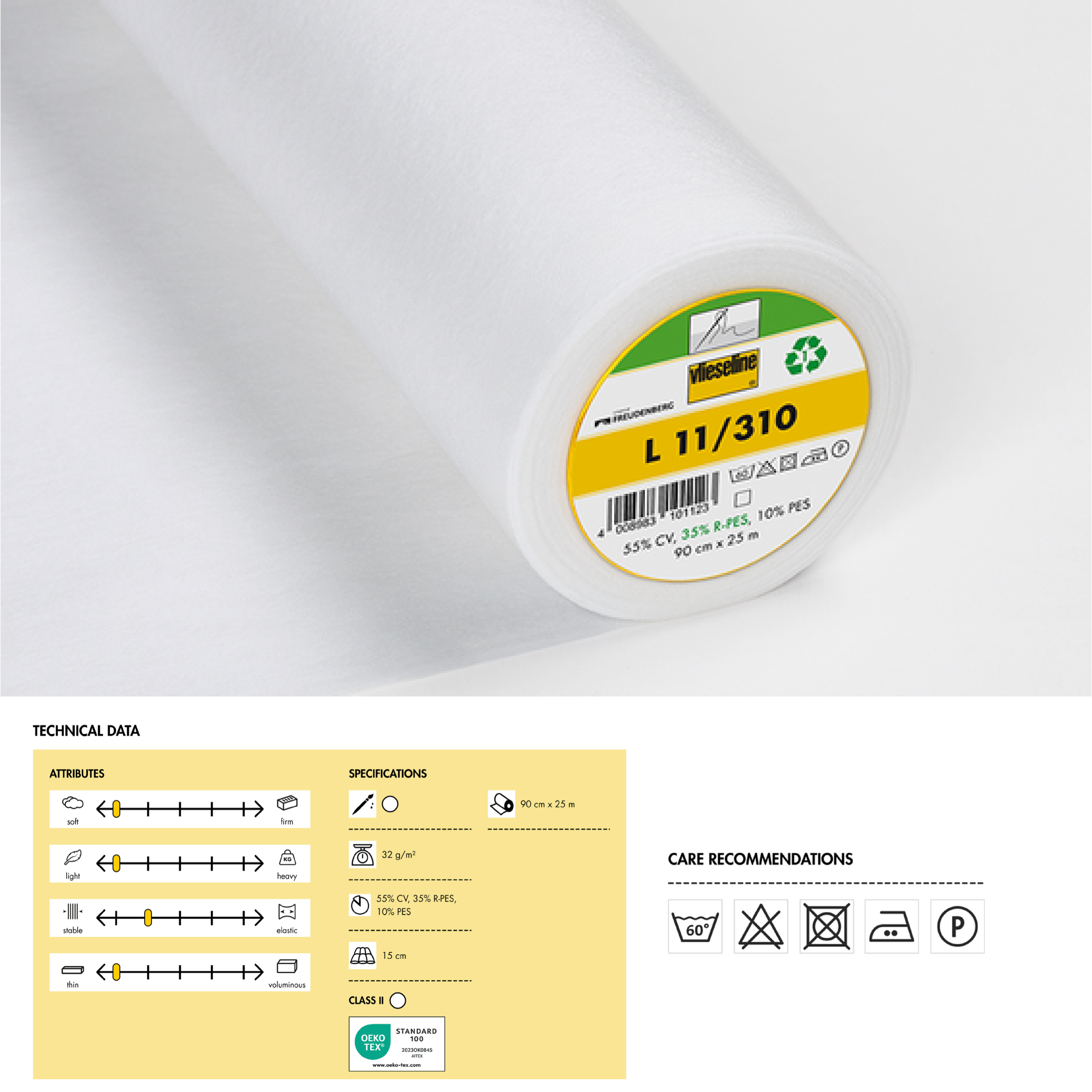 Interfaces de couture L11 blanc Image