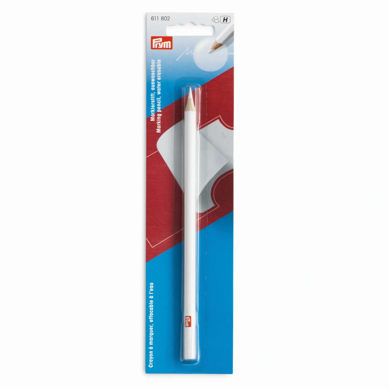 Crayon blanc Delebile avec eau de mouillage