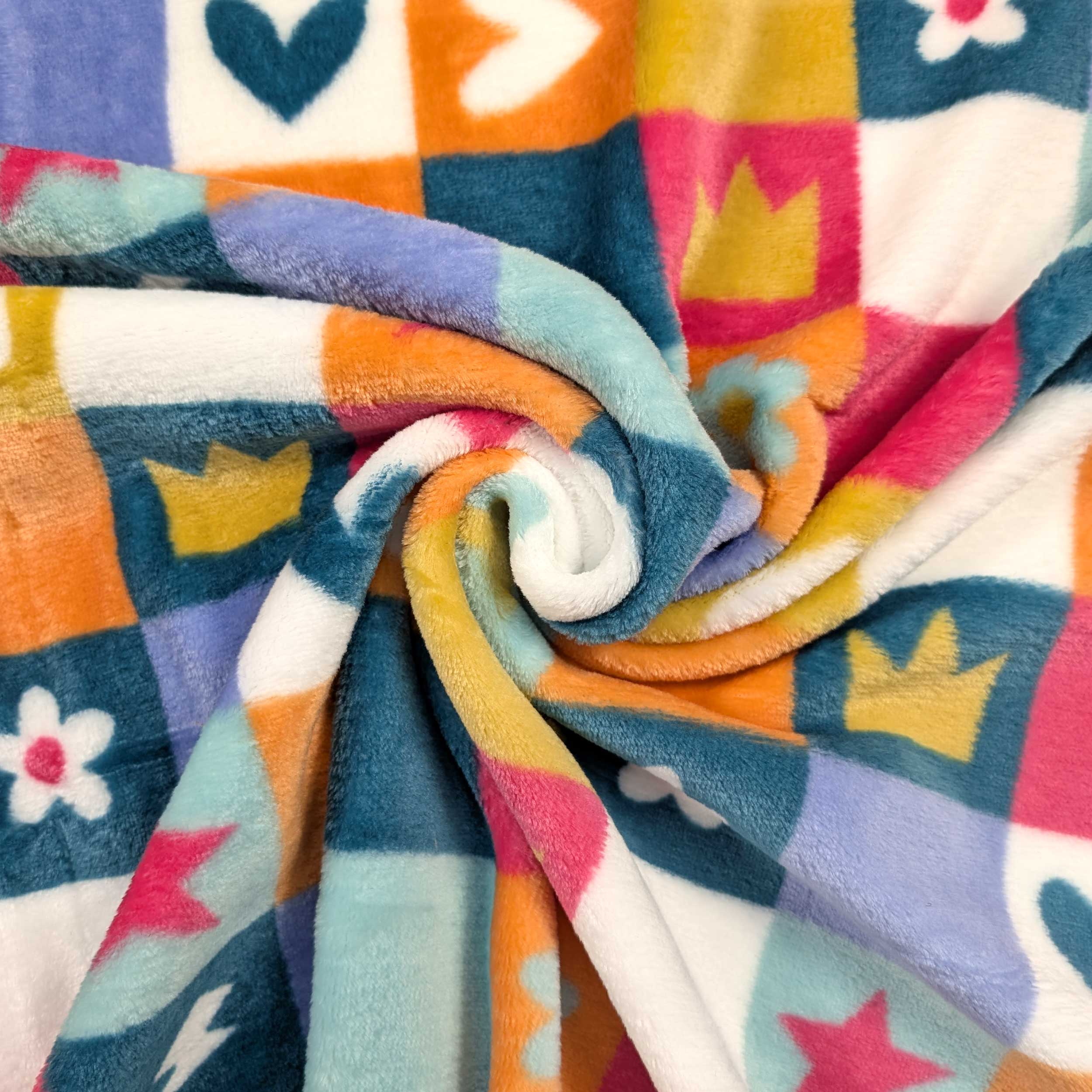 Cashmere Checkered Hand Fleece Image