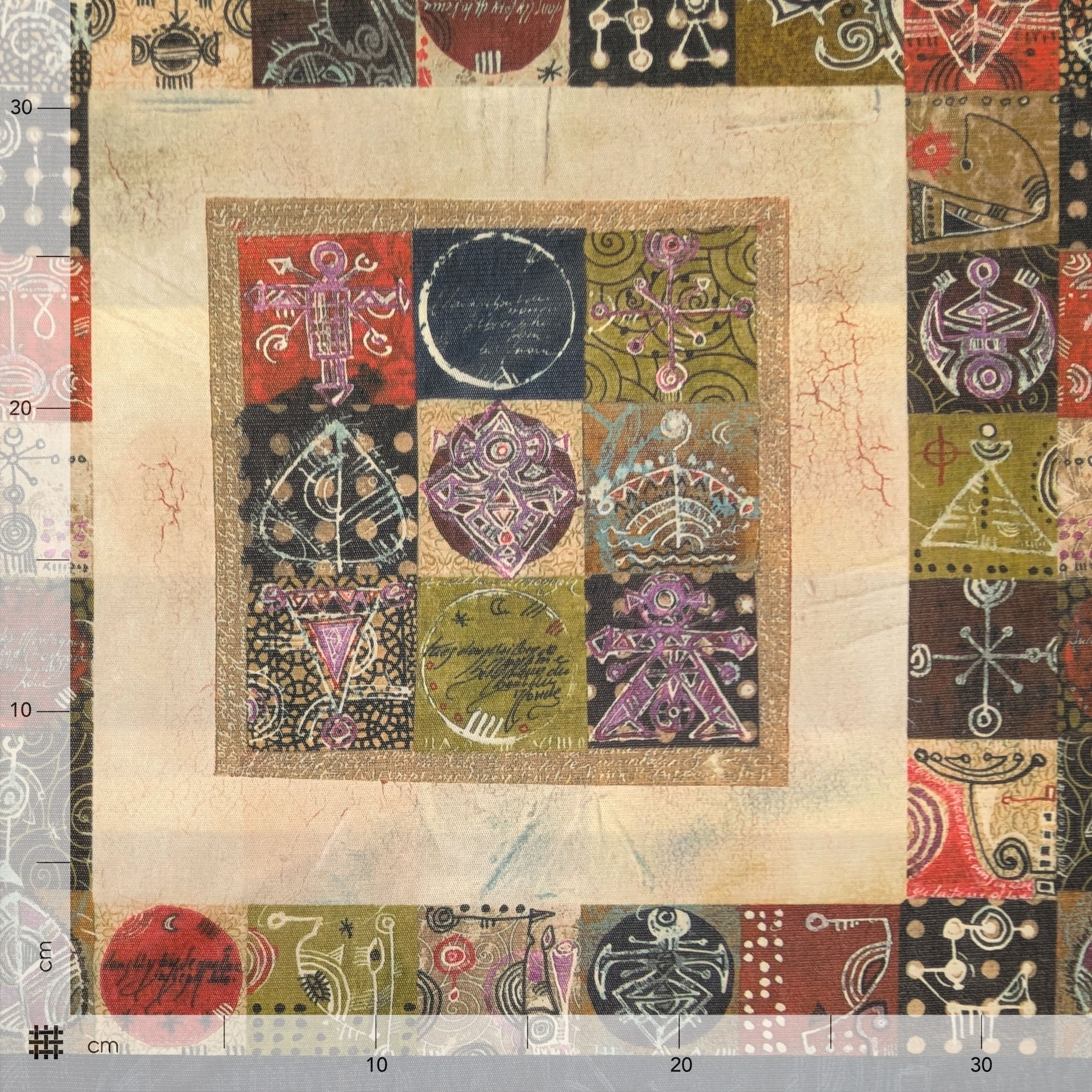 Tribal Patterned Elasticised Net Image