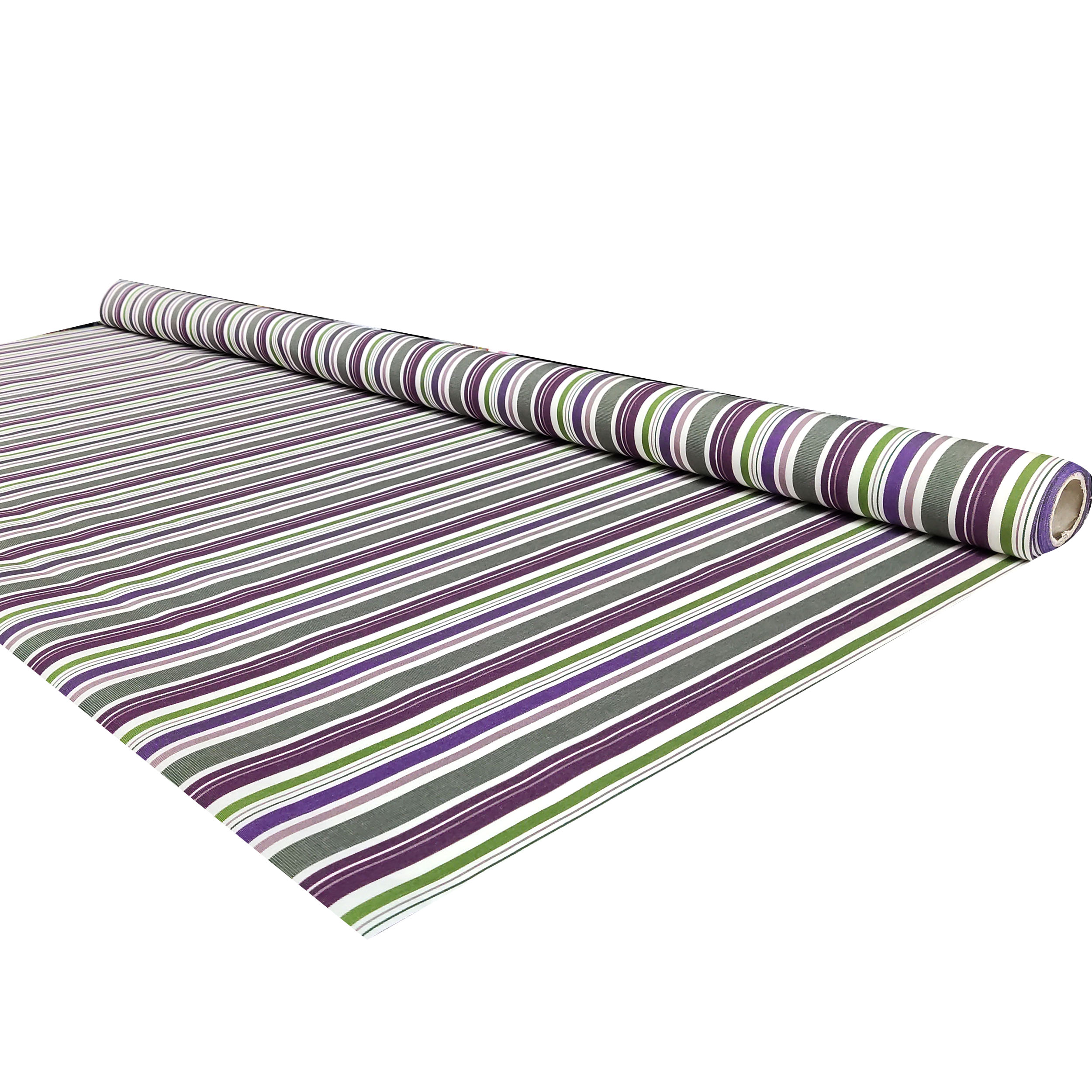 Outdoor Fabric – Irregular Stripes, Purple, H 160 cm Image