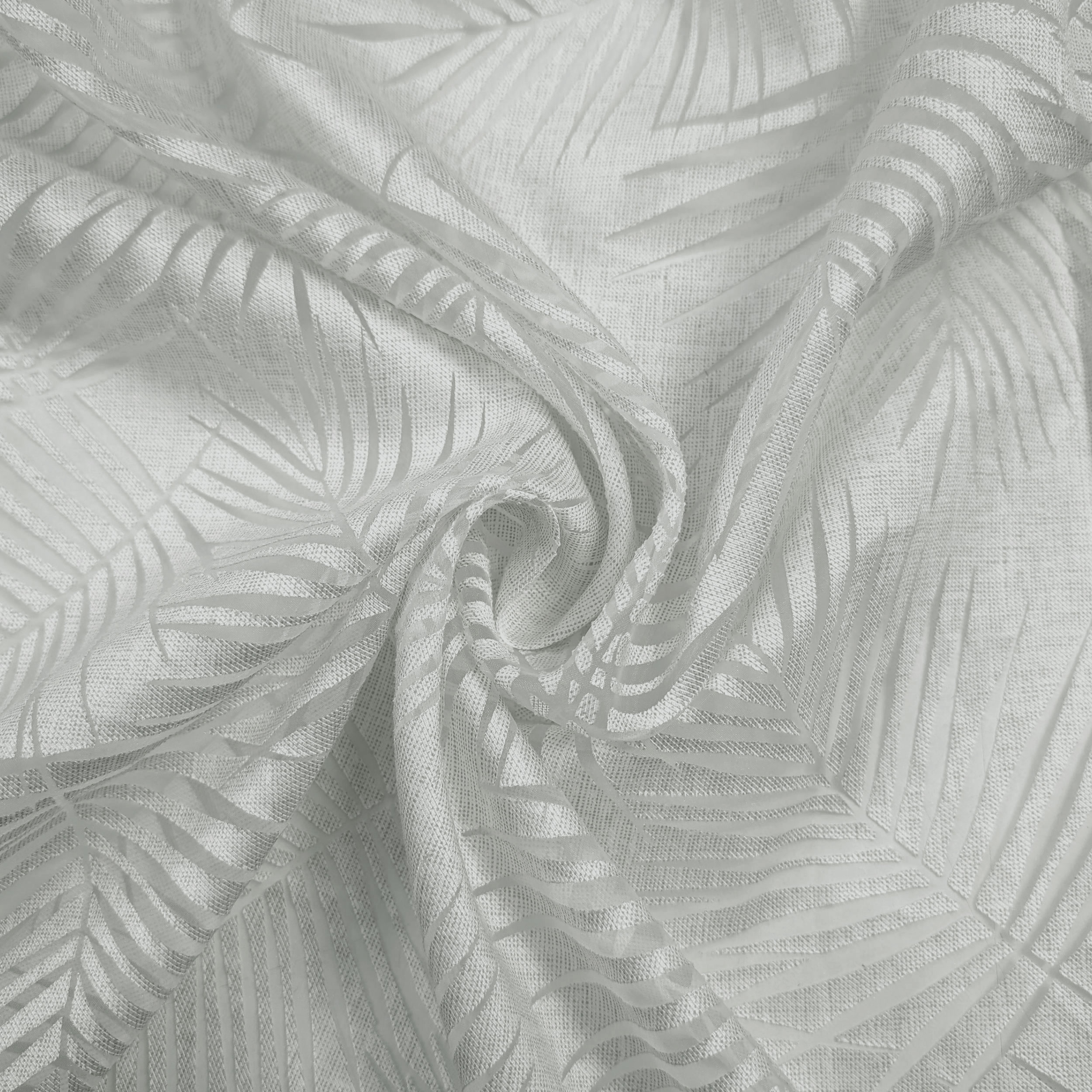 Devorè Curtain Fabric Fern Grey Image