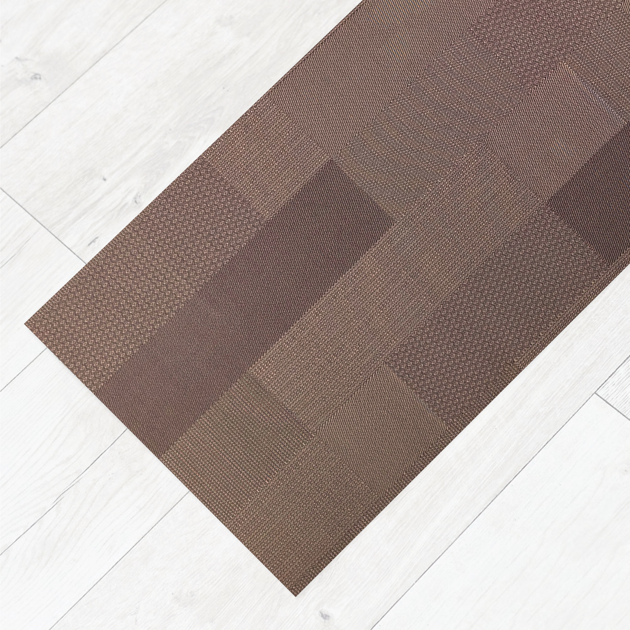 Kitchen Rectangles Brown Tones Image