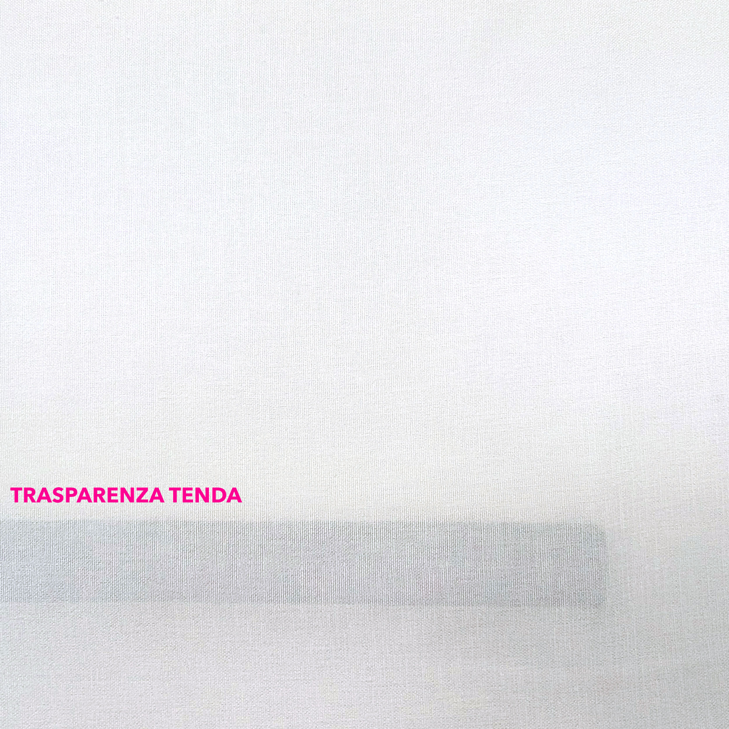 Faux Linen Curtain Fabric White Image