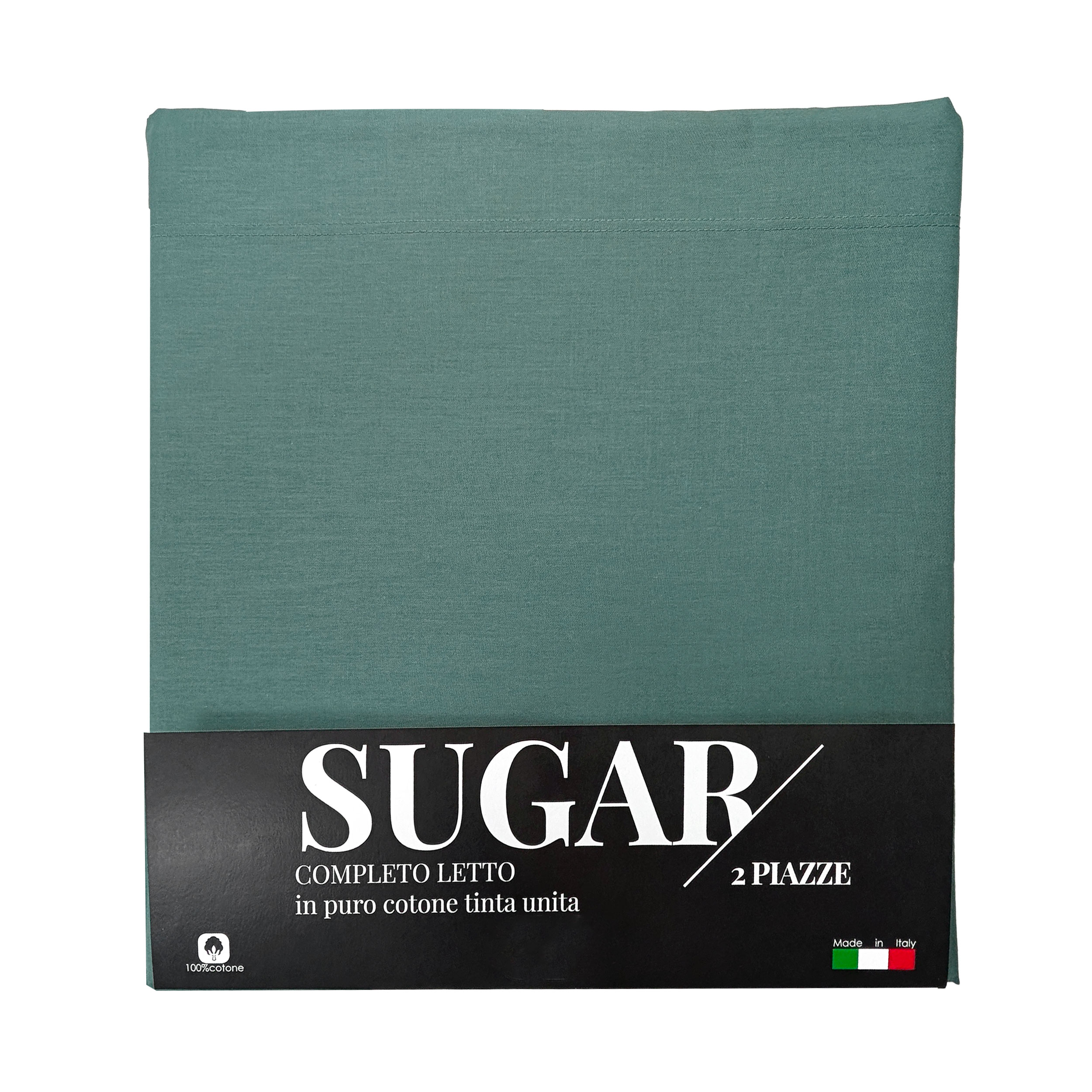 Ensemble de draps de lit vert émeraude, lit double Image