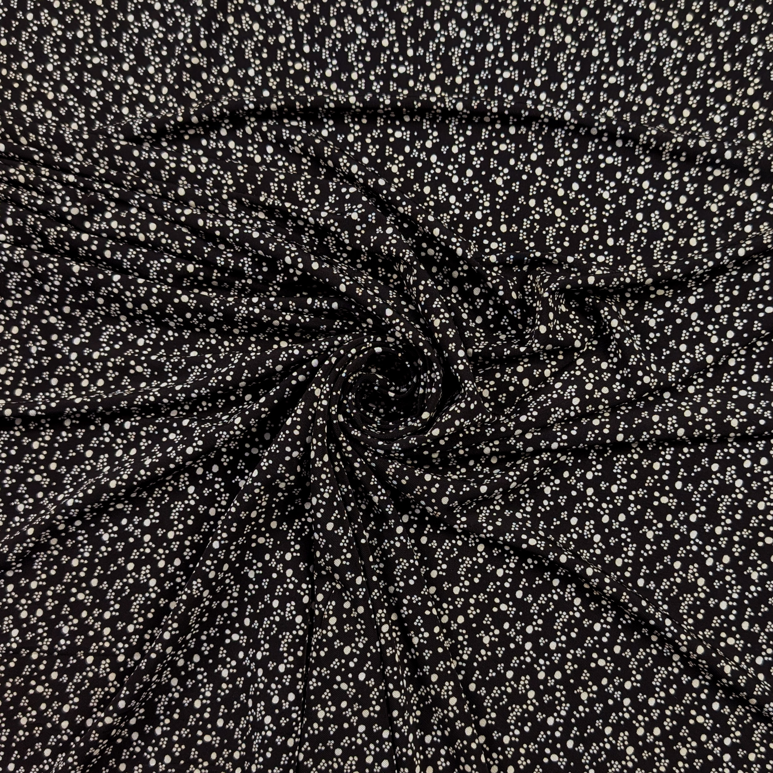 Viscose jersey Polka dot pattern mix Image