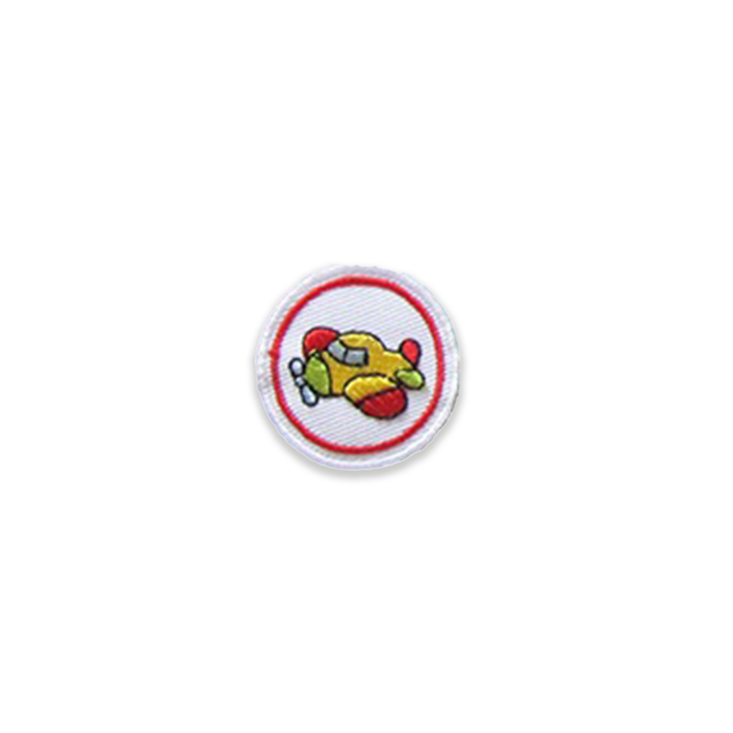 Round Patterned Thermoadhesive Applique Image