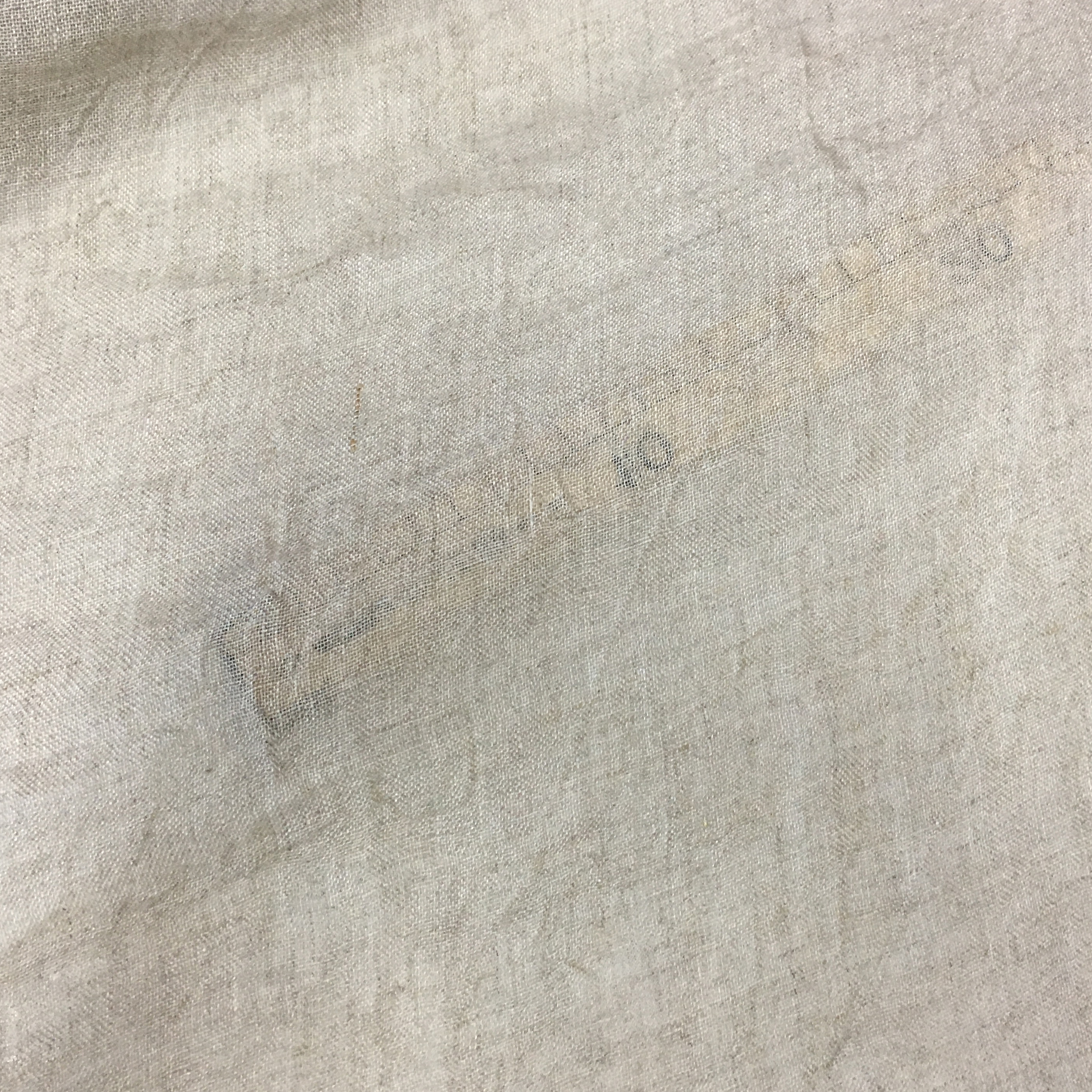 100% Rope Creased Linen Curtain Fabric Image