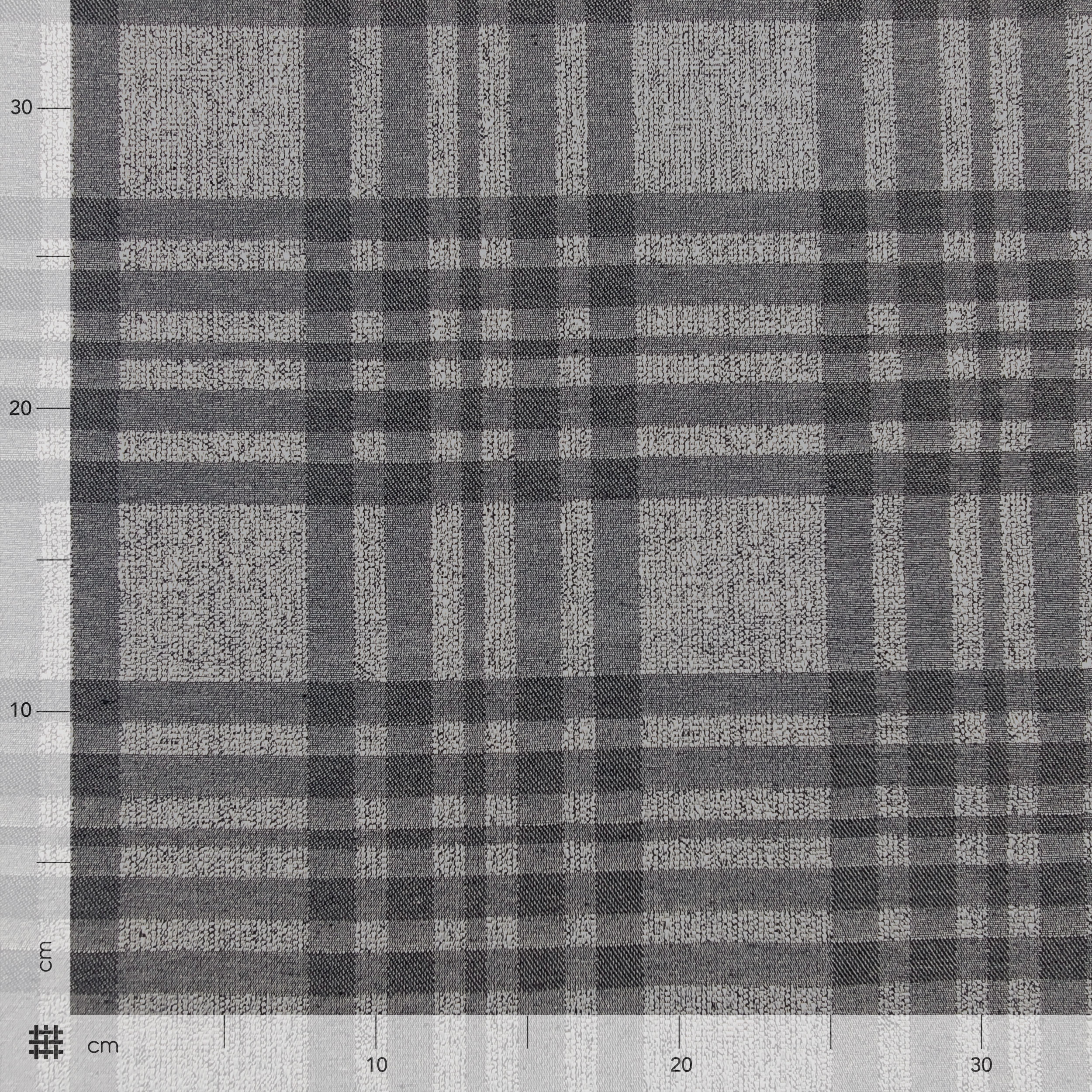 Grey Tartan Fabric Image