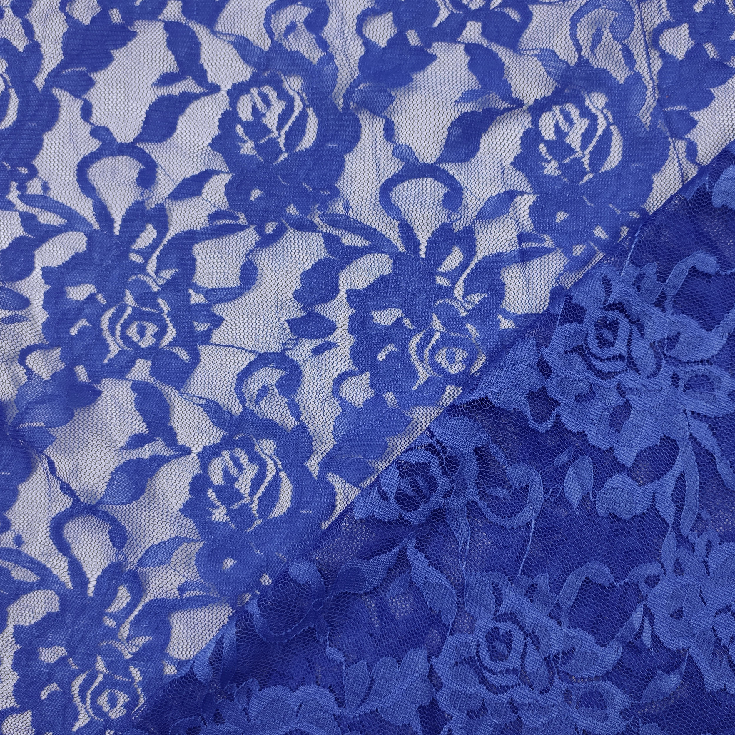 Elastic Lace with Roses Image