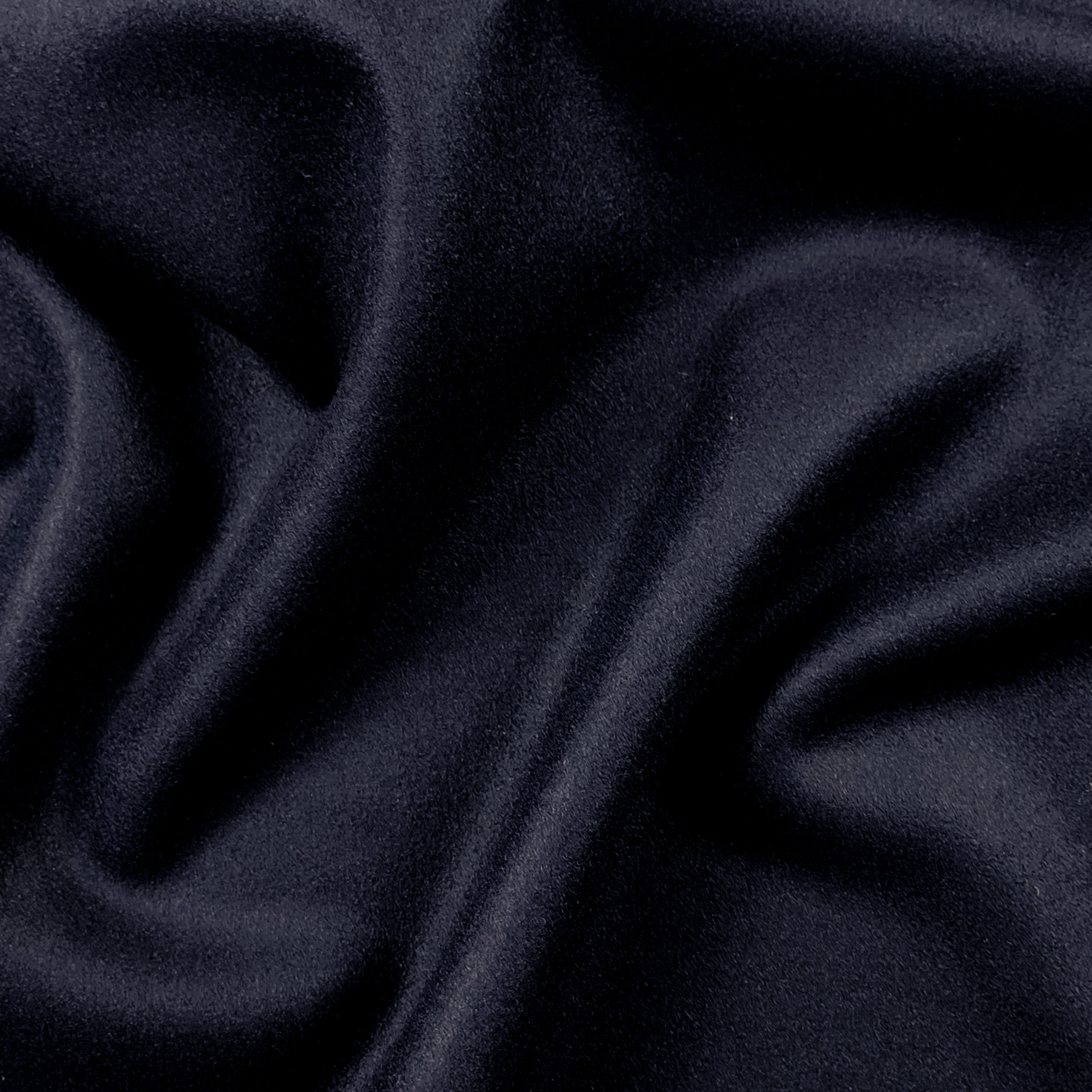 Manteau d'hiver en laine mélangée bleu foncé